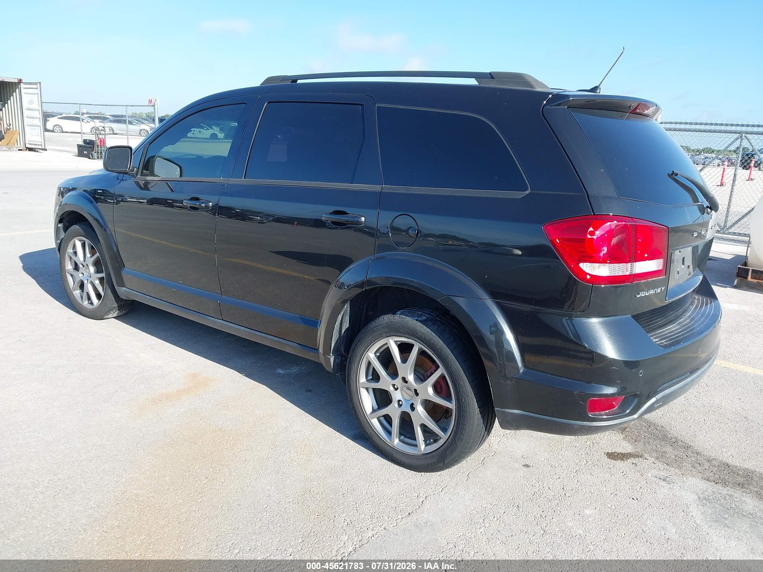 2013 Dodge Journey R/t Black vin: 3C4PDCEG0DT521559