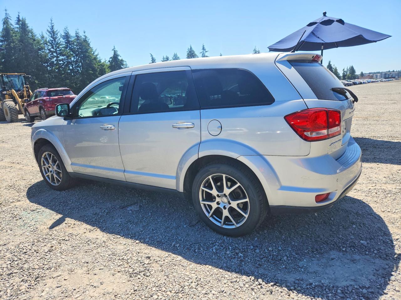 2014 Dodge Journey R/t Silver vin: 3C4PDCEG0ET139100