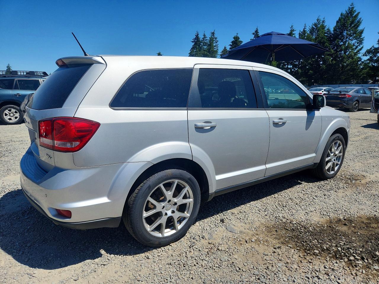 2014 Dodge Journey R/t Silver vin: 3C4PDCEG0ET139100