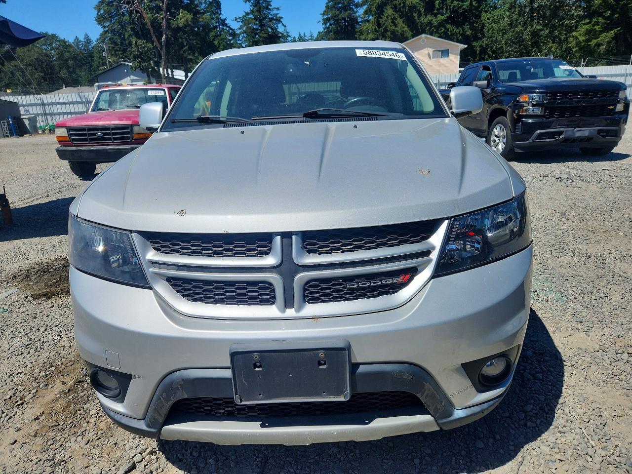 2014 Dodge Journey R/t Silver vin: 3C4PDCEG0ET139100