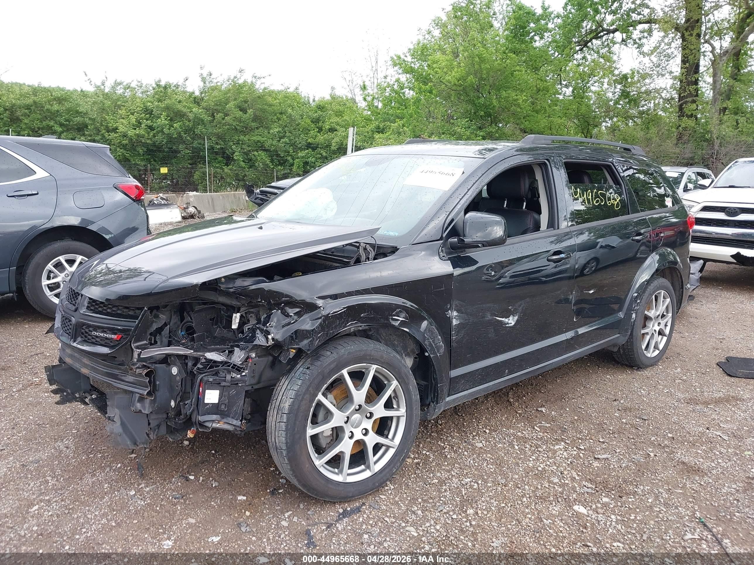 2014 Dodge Journey R/t Black vin: 3C4PDCEG0ET301131