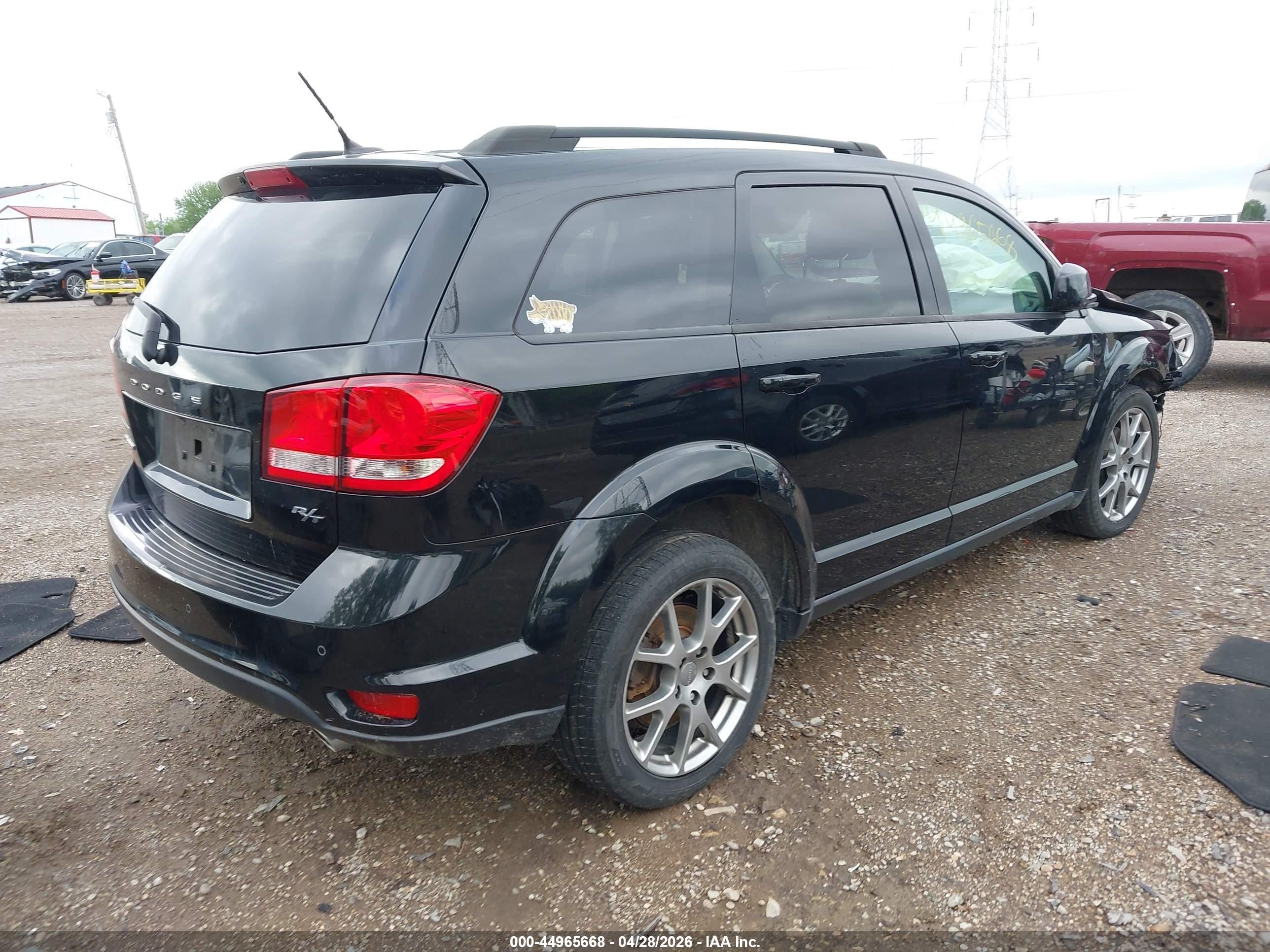2014 Dodge Journey R/t Black vin: 3C4PDCEG0ET301131