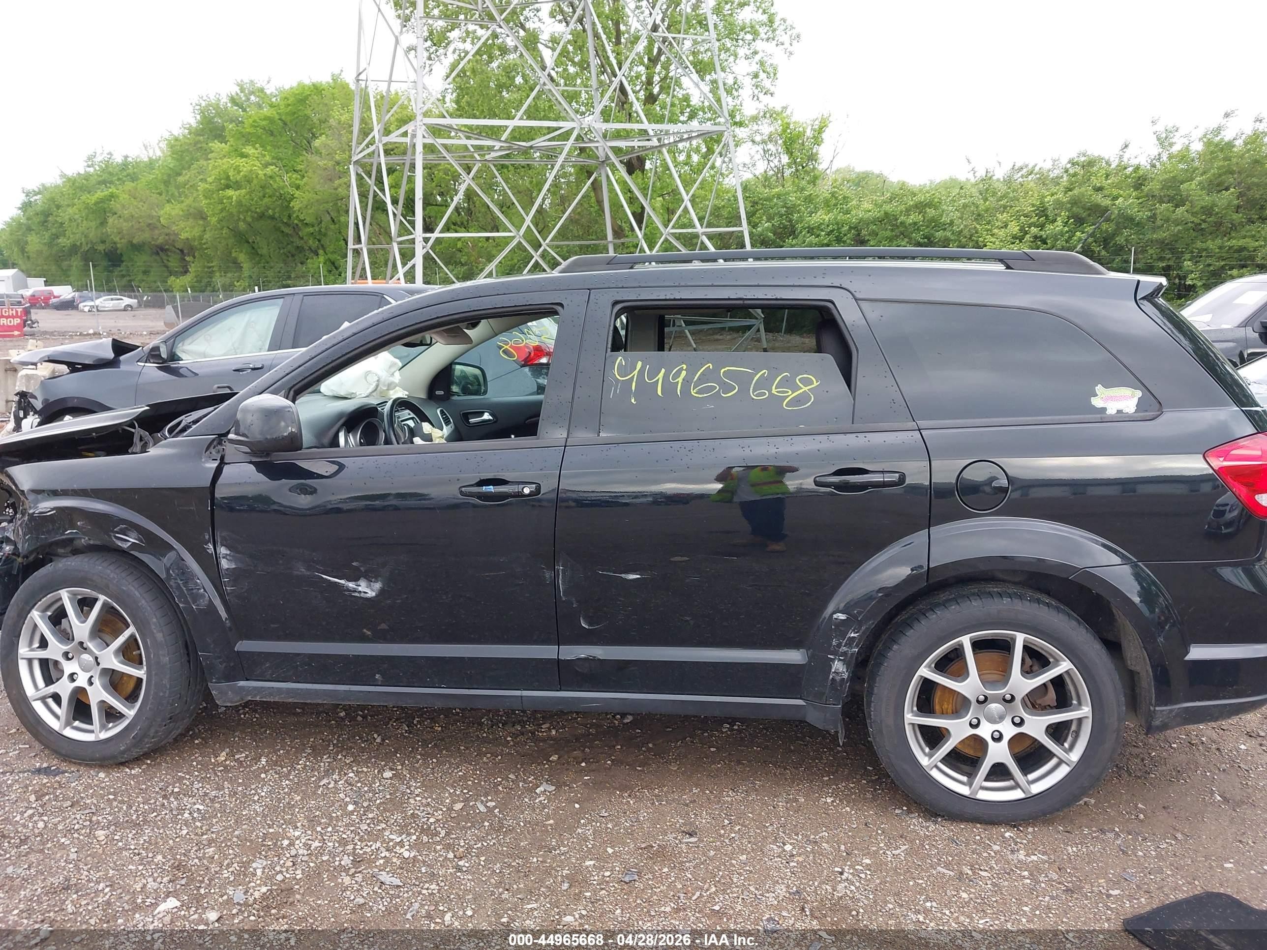 2014 Dodge Journey R/t Black vin: 3C4PDCEG0ET301131
