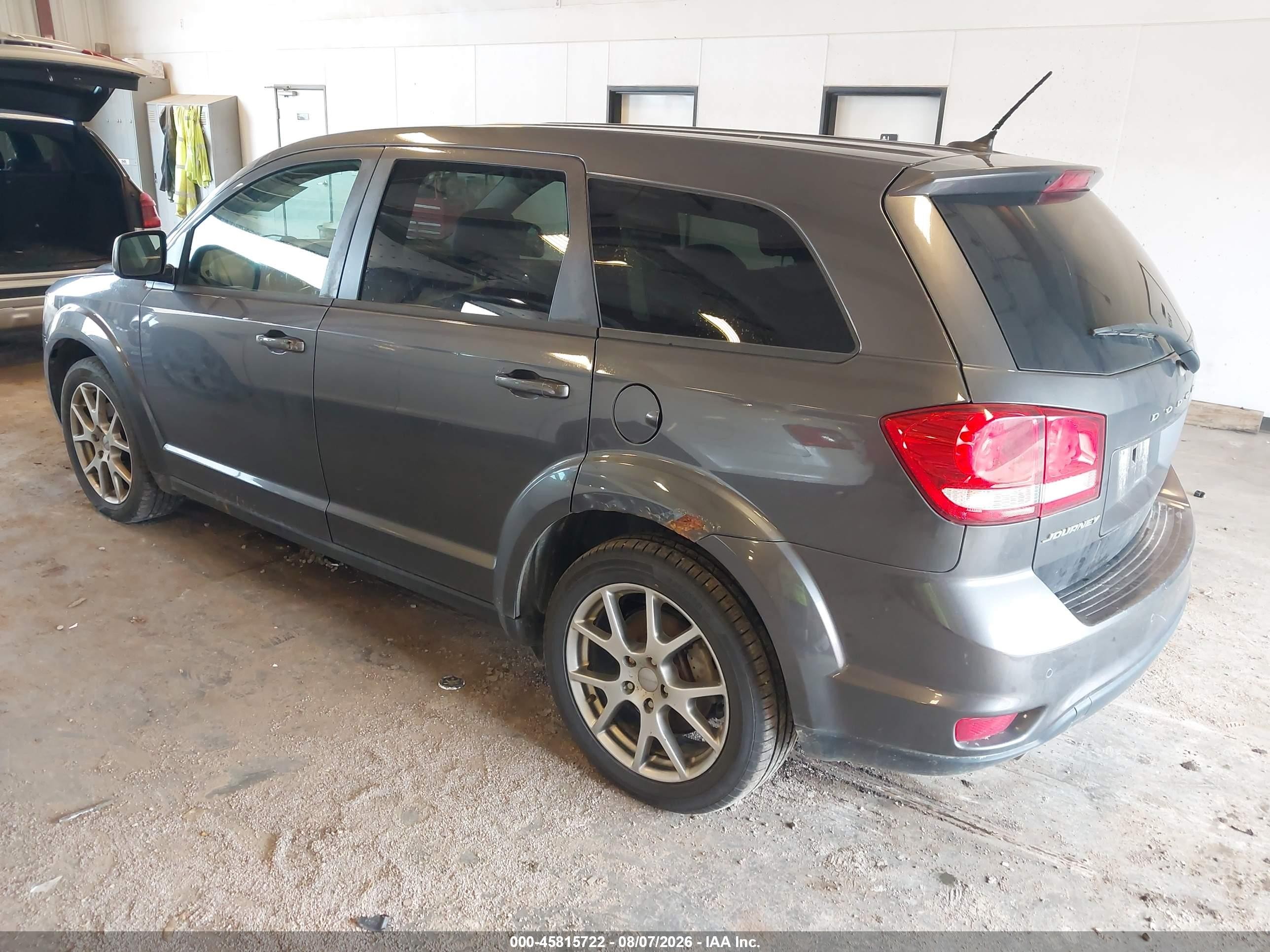 2015 Dodge Journey R/t Gray vin: 3C4PDCEG0FT654647