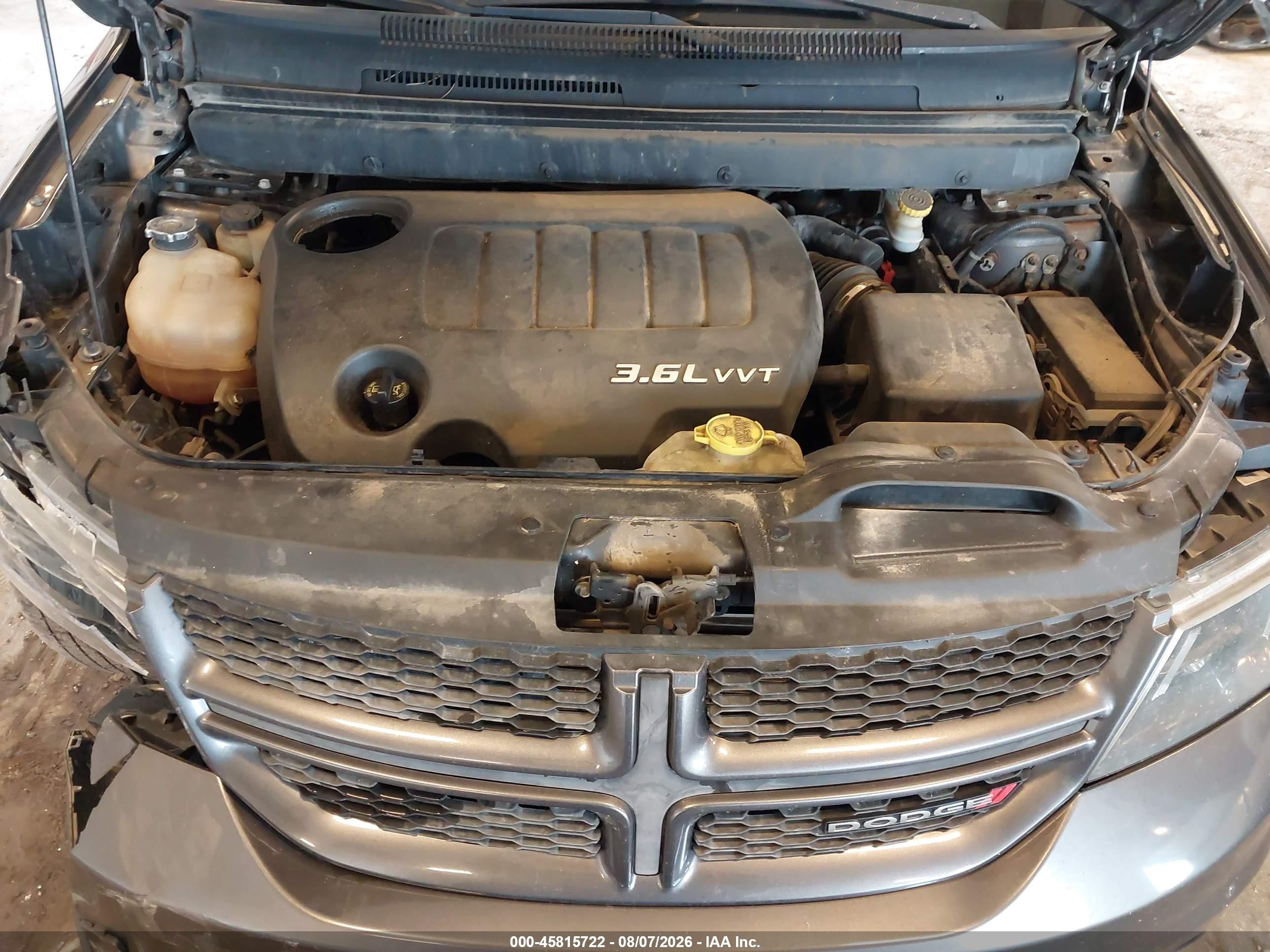2015 Dodge Journey R/t Gray vin: 3C4PDCEG0FT654647