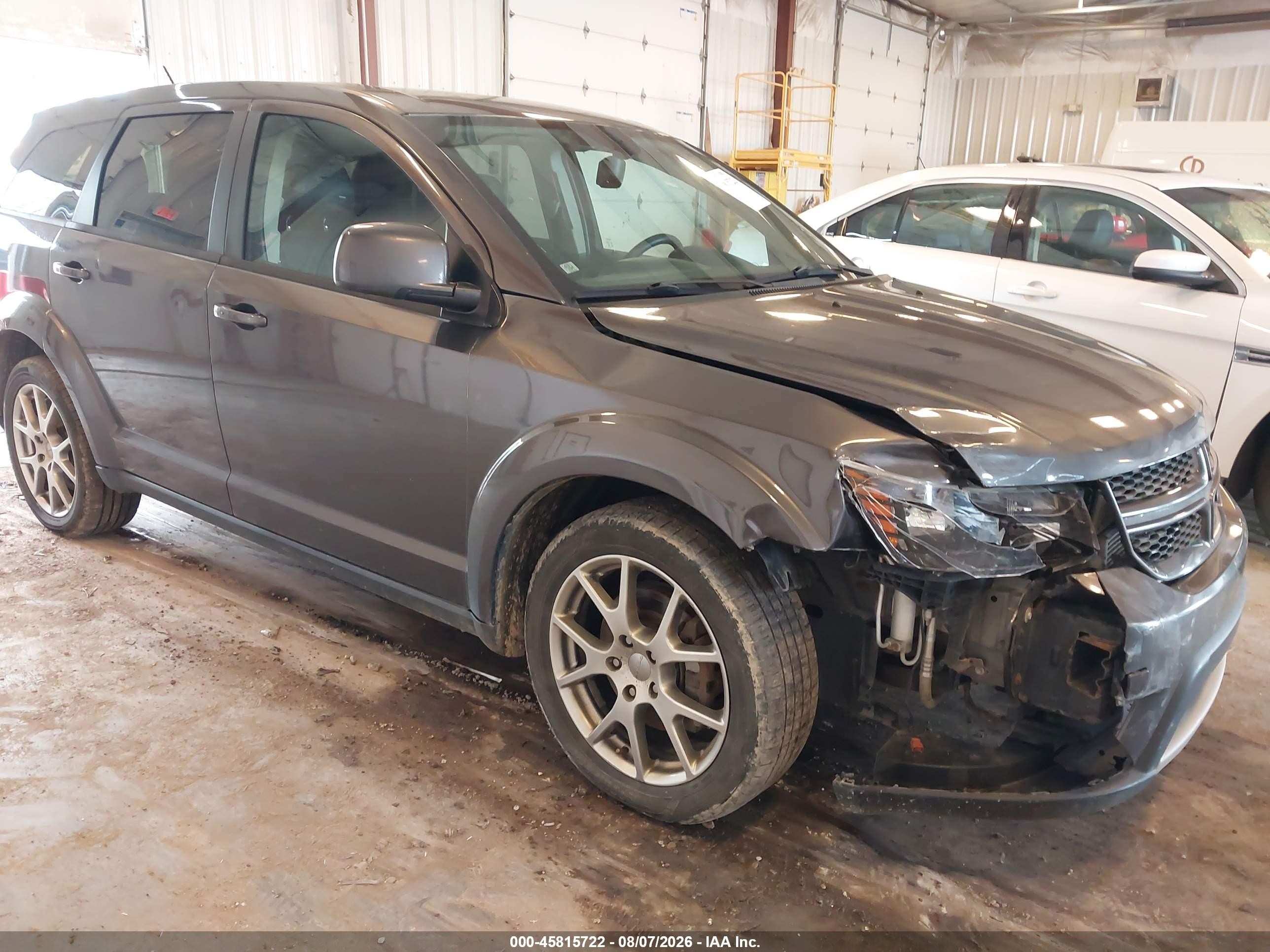 2015 Dodge Journey R/t Gray vin: 3C4PDCEG0FT654647