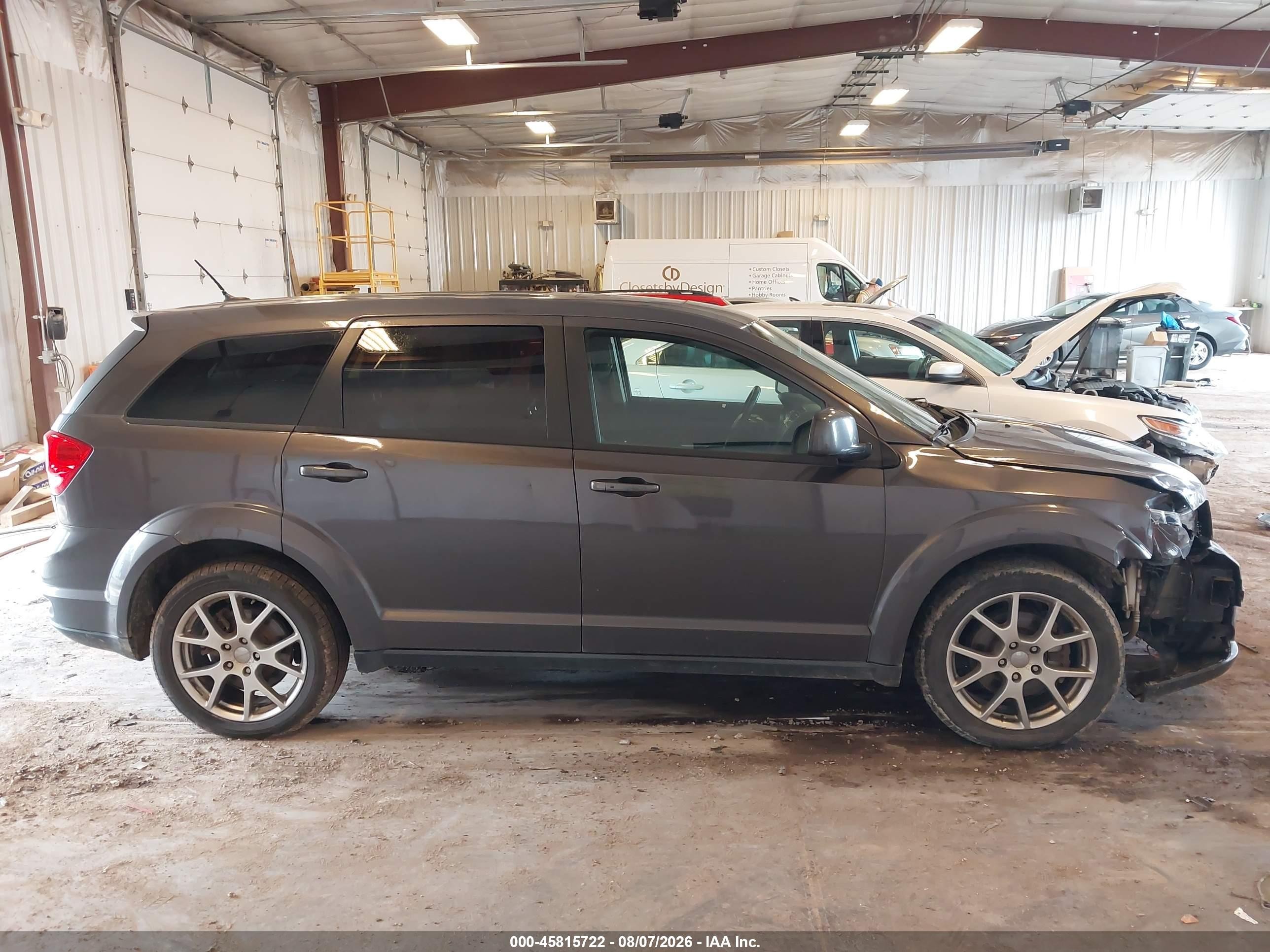 2015 Dodge Journey R/t Gray vin: 3C4PDCEG0FT654647