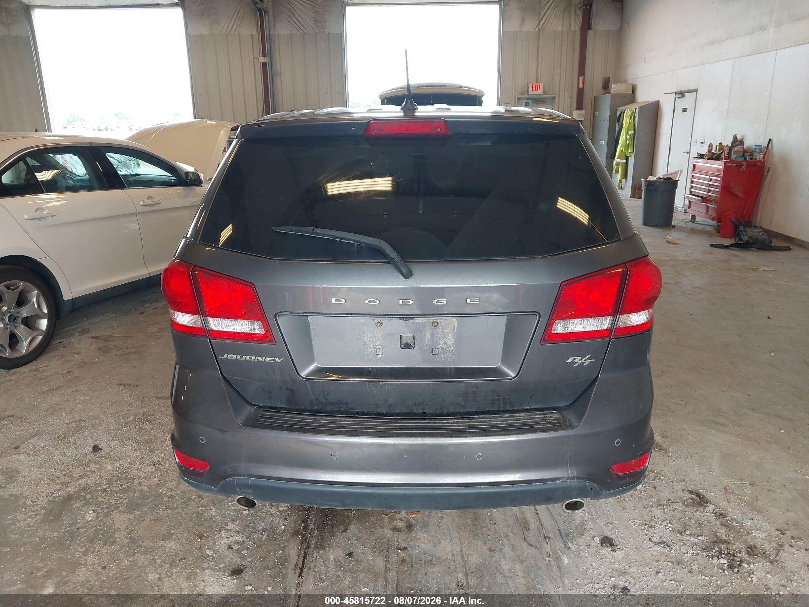 2015 Dodge Journey R/t Gray vin: 3C4PDCEG0FT654647