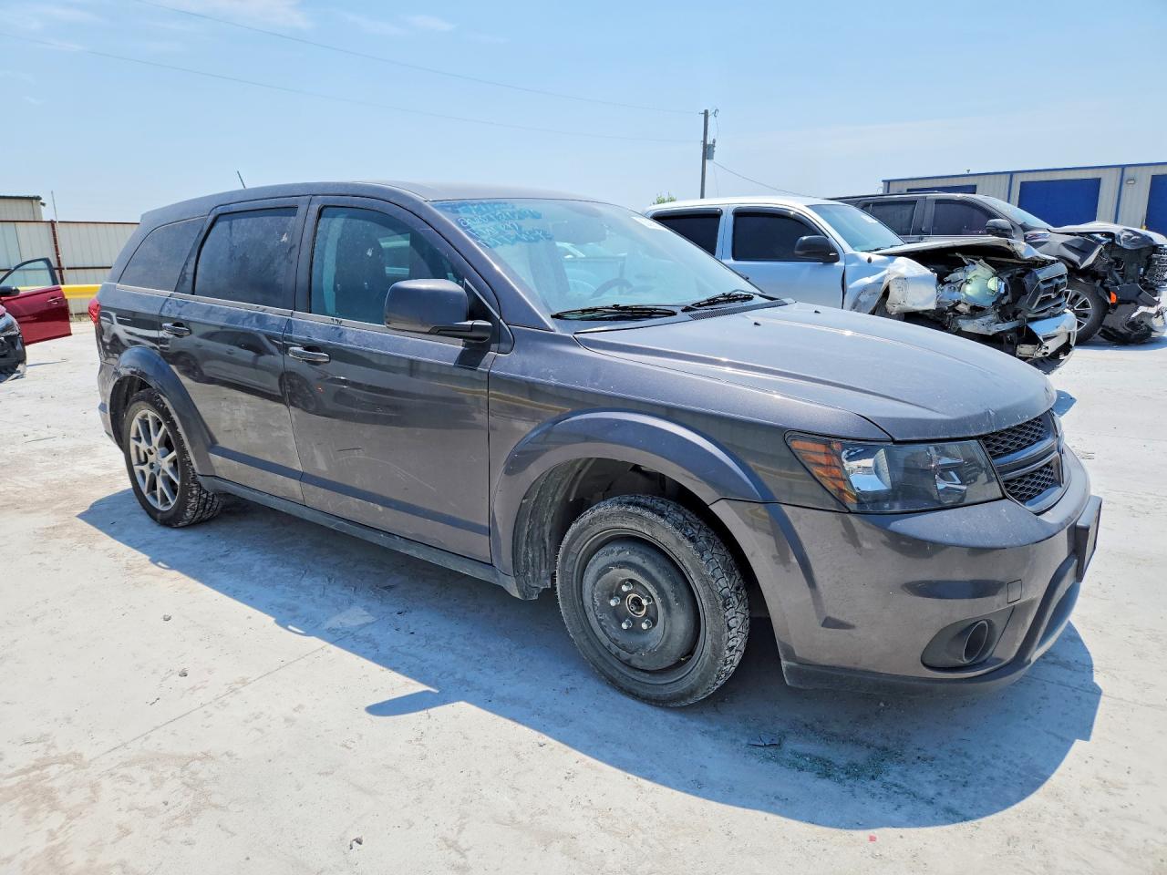 2014 Dodge Journey R/t Gray vin: 3C4PDCEG2ET237142