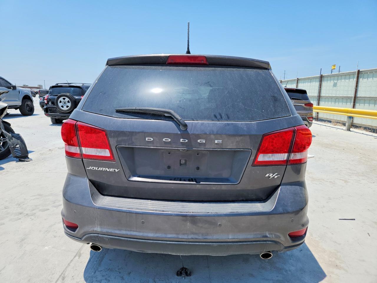 2014 Dodge Journey R/t Gray vin: 3C4PDCEG2ET237142