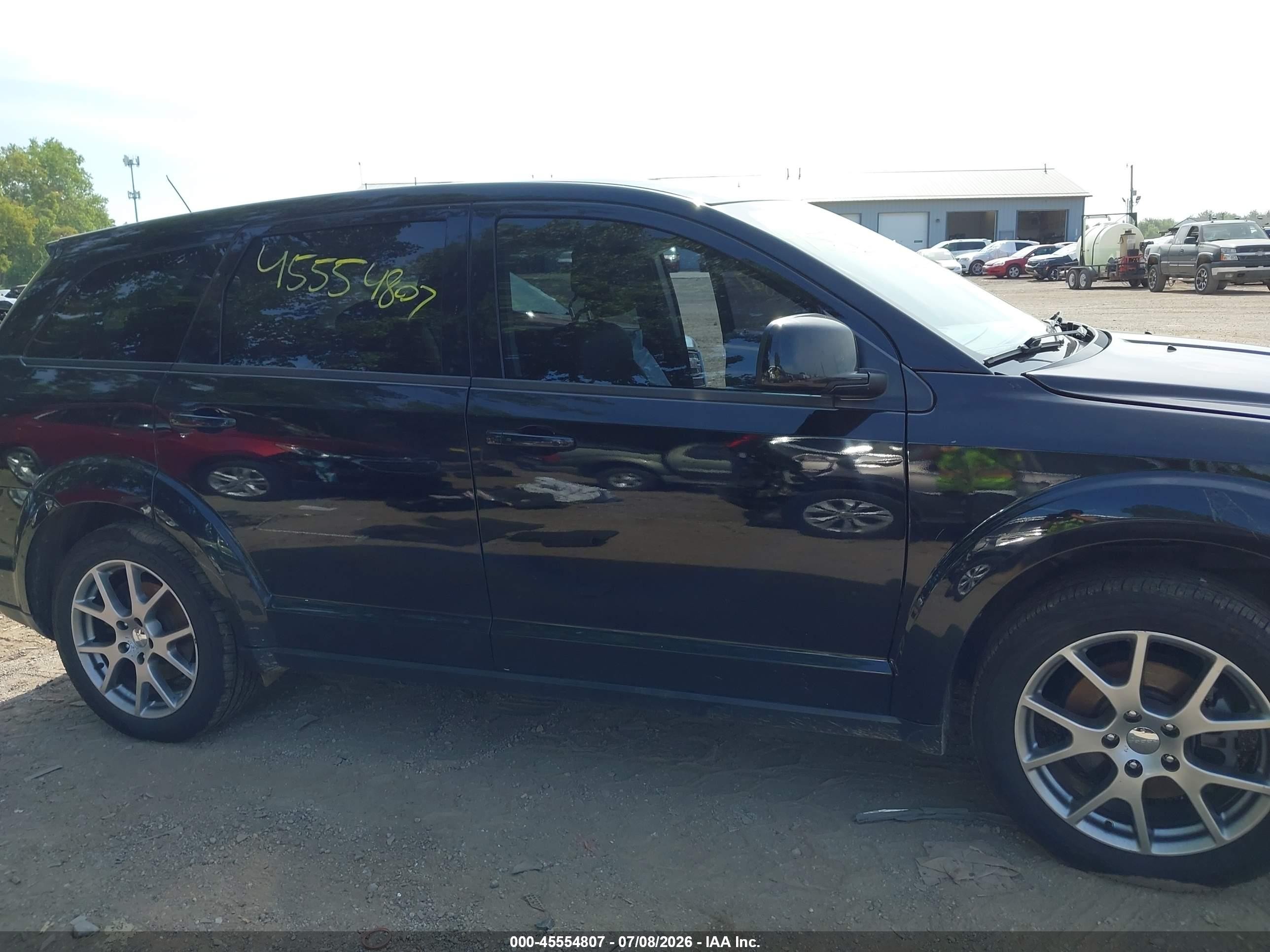 2014 Dodge Journey R/t Черный vin: 3C4PDCEG2ET303916
