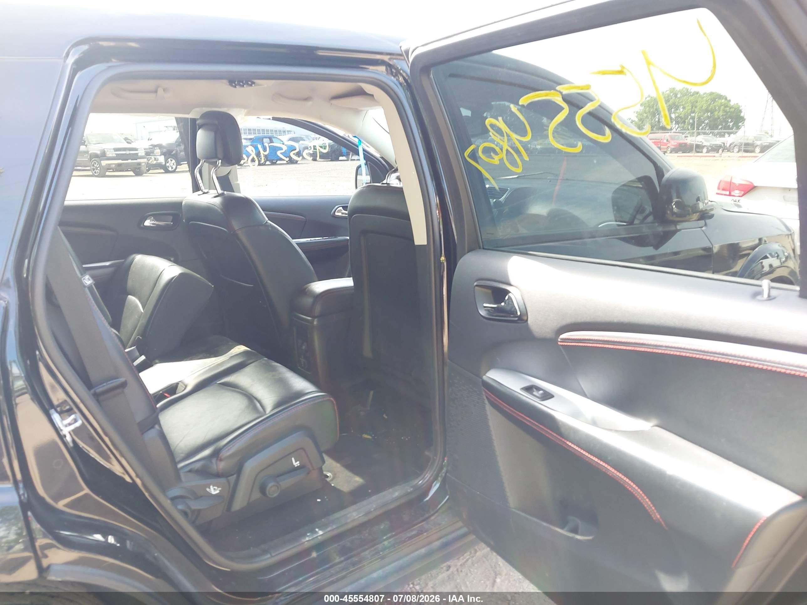 2014 Dodge Journey R/t Черный vin: 3C4PDCEG2ET303916