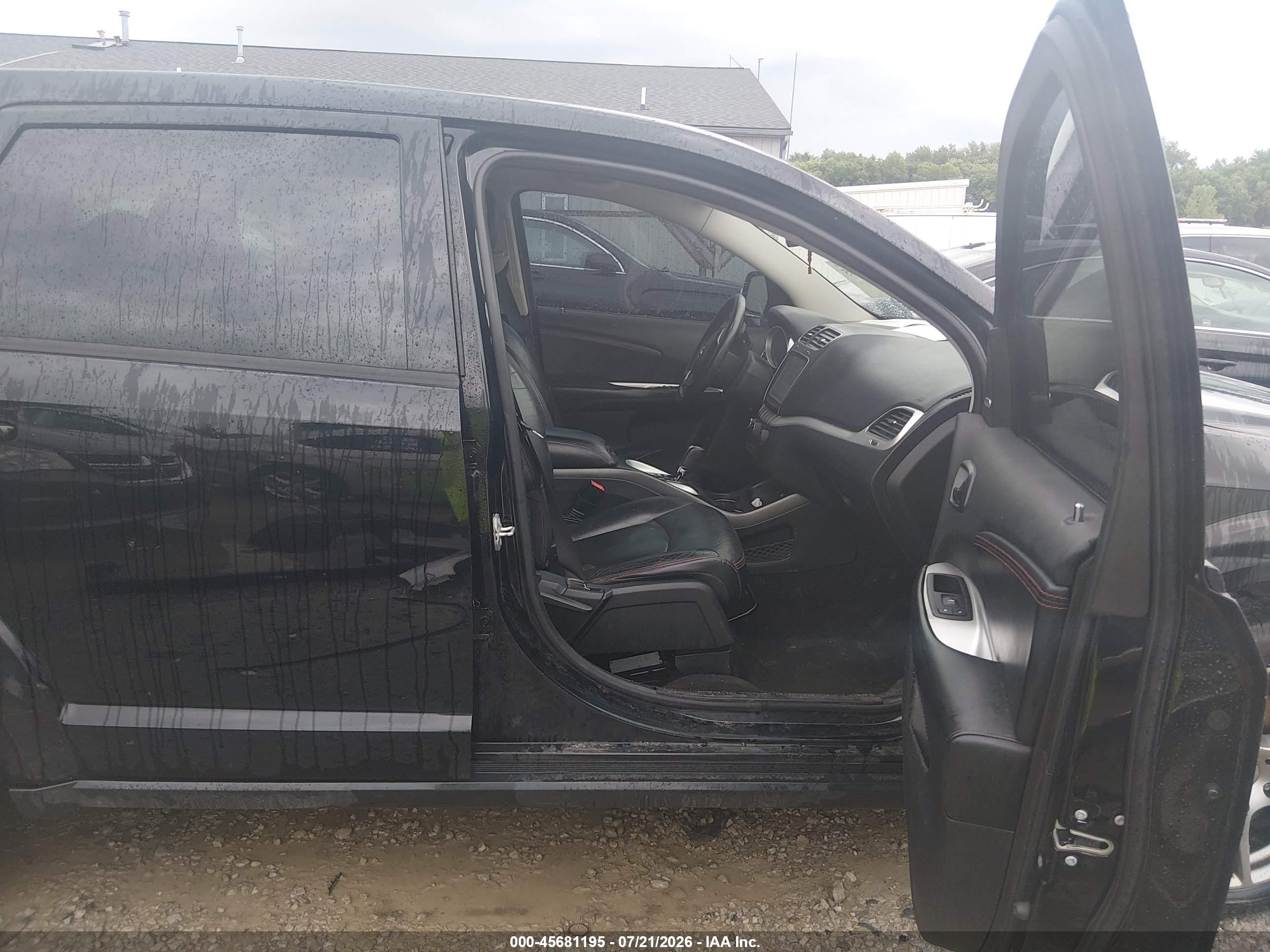 2015 Dodge Journey R/t Черный vin: 3C4PDCEG2FT753289