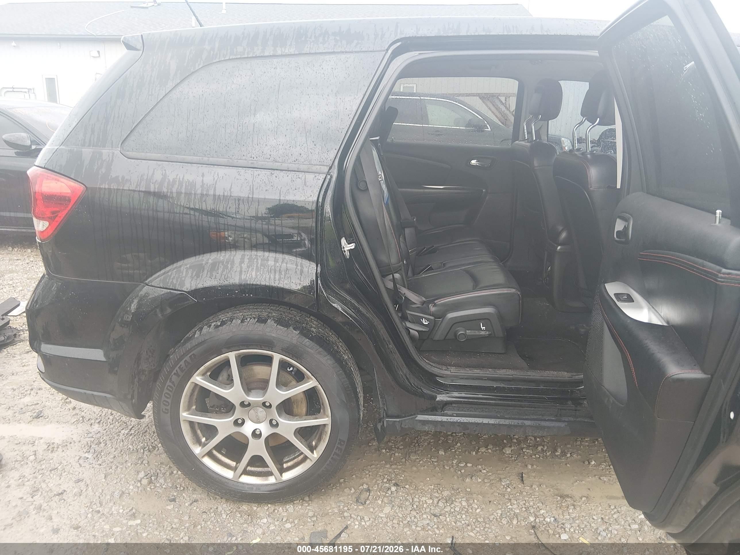 2015 Dodge Journey R/t Черный vin: 3C4PDCEG2FT753289