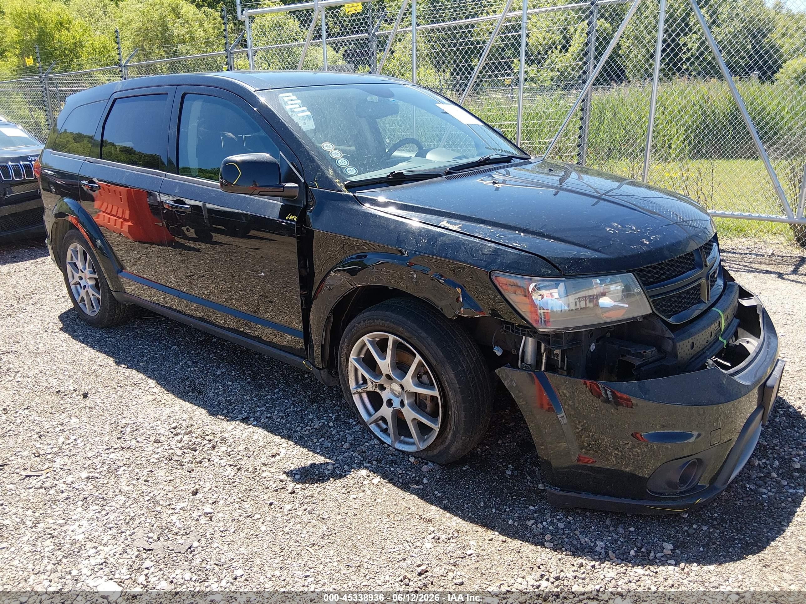 2014 Dodge Journey R/t Black vin: 3C4PDCEG3ET202089