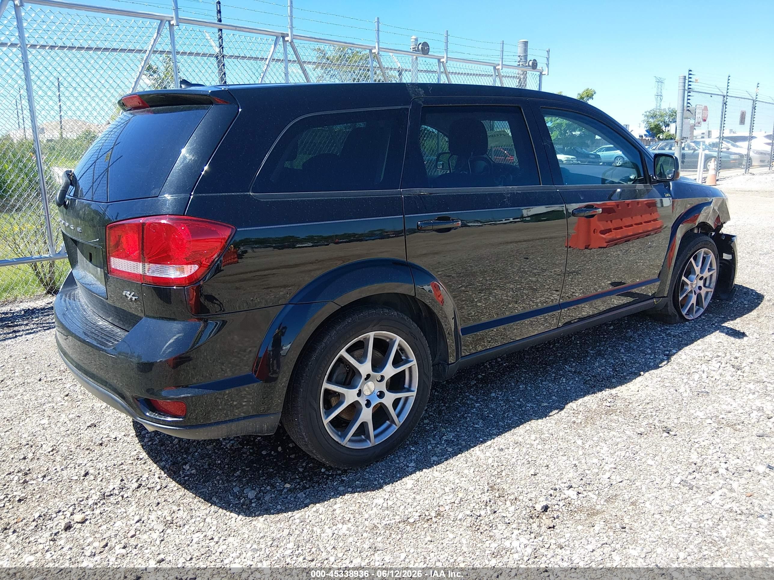 2014 Dodge Journey R/t Black vin: 3C4PDCEG3ET202089