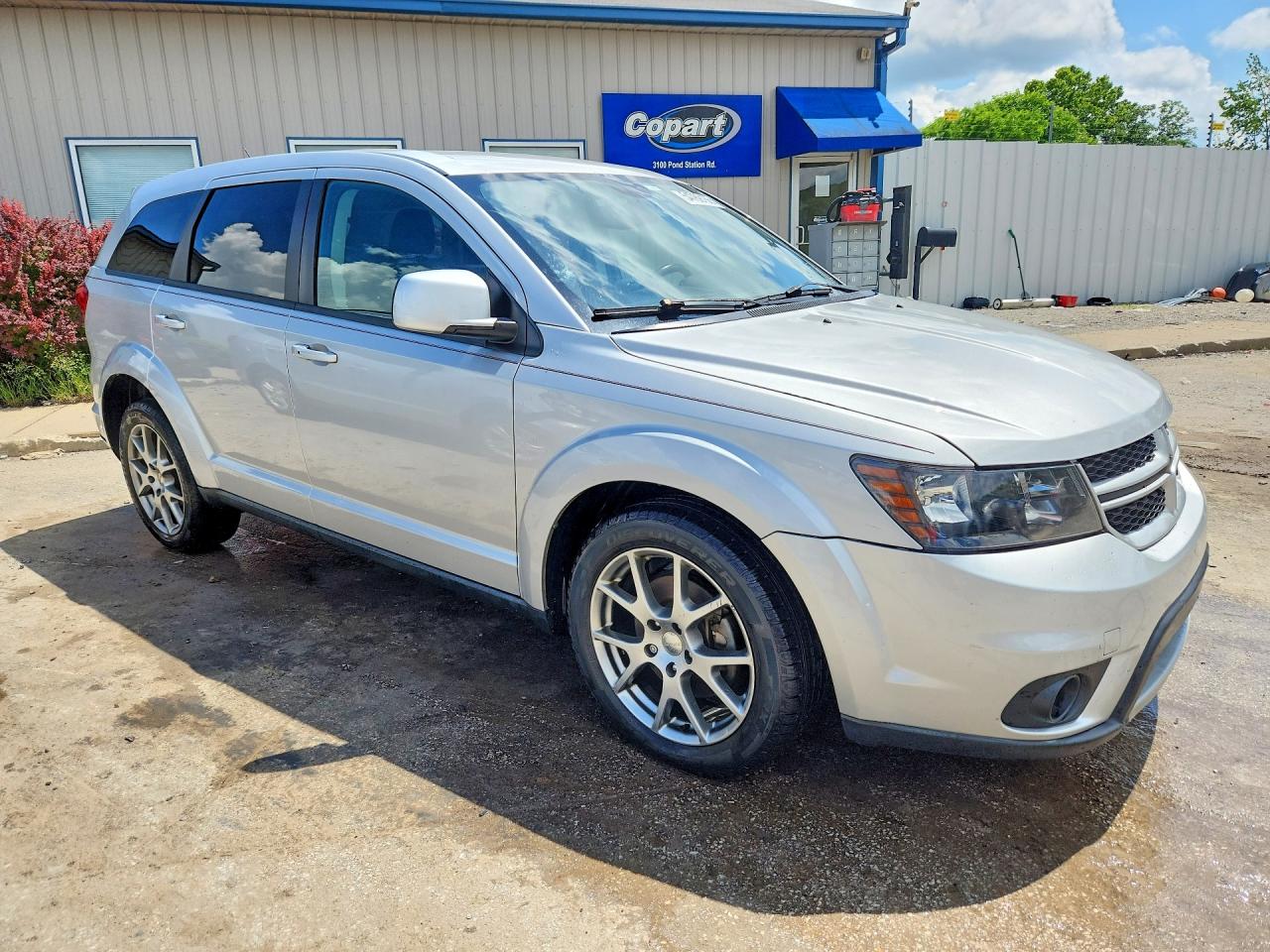 2014 Dodge Journey R Silver vin: 3C4PDCEG3ET308073