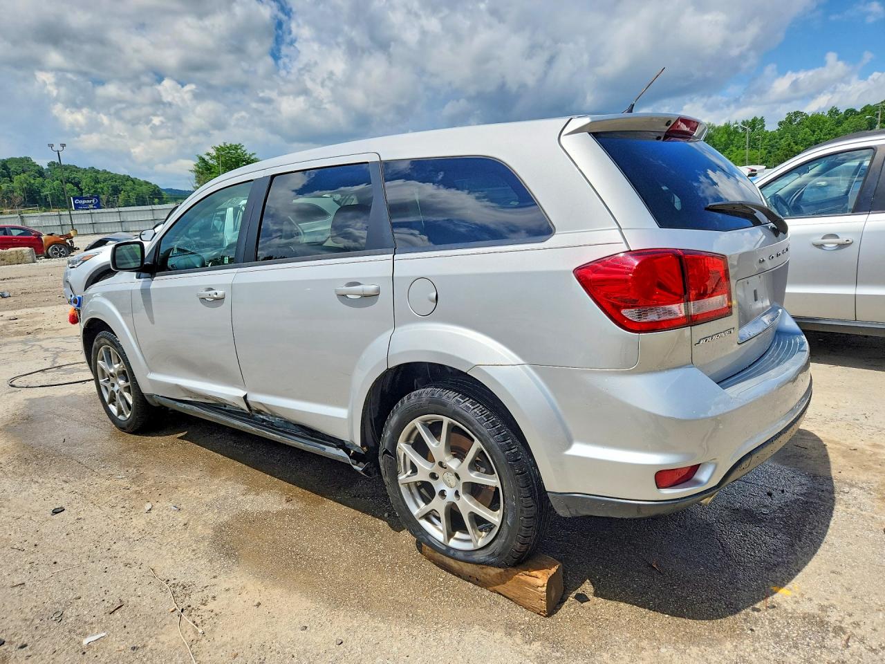 2014 Dodge Journey R Silver vin: 3C4PDCEG3ET308073