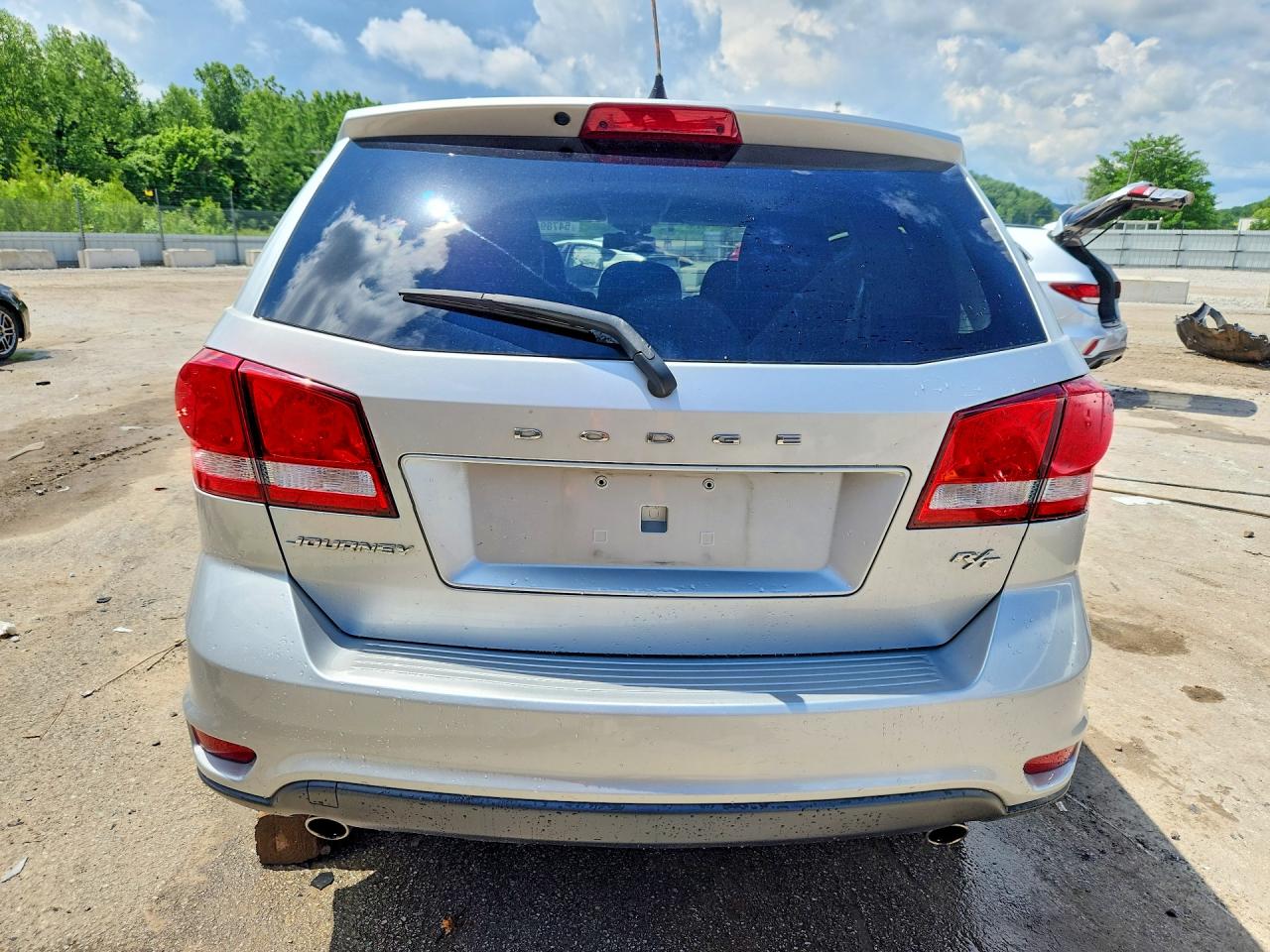 2014 Dodge Journey R Silver vin: 3C4PDCEG3ET308073