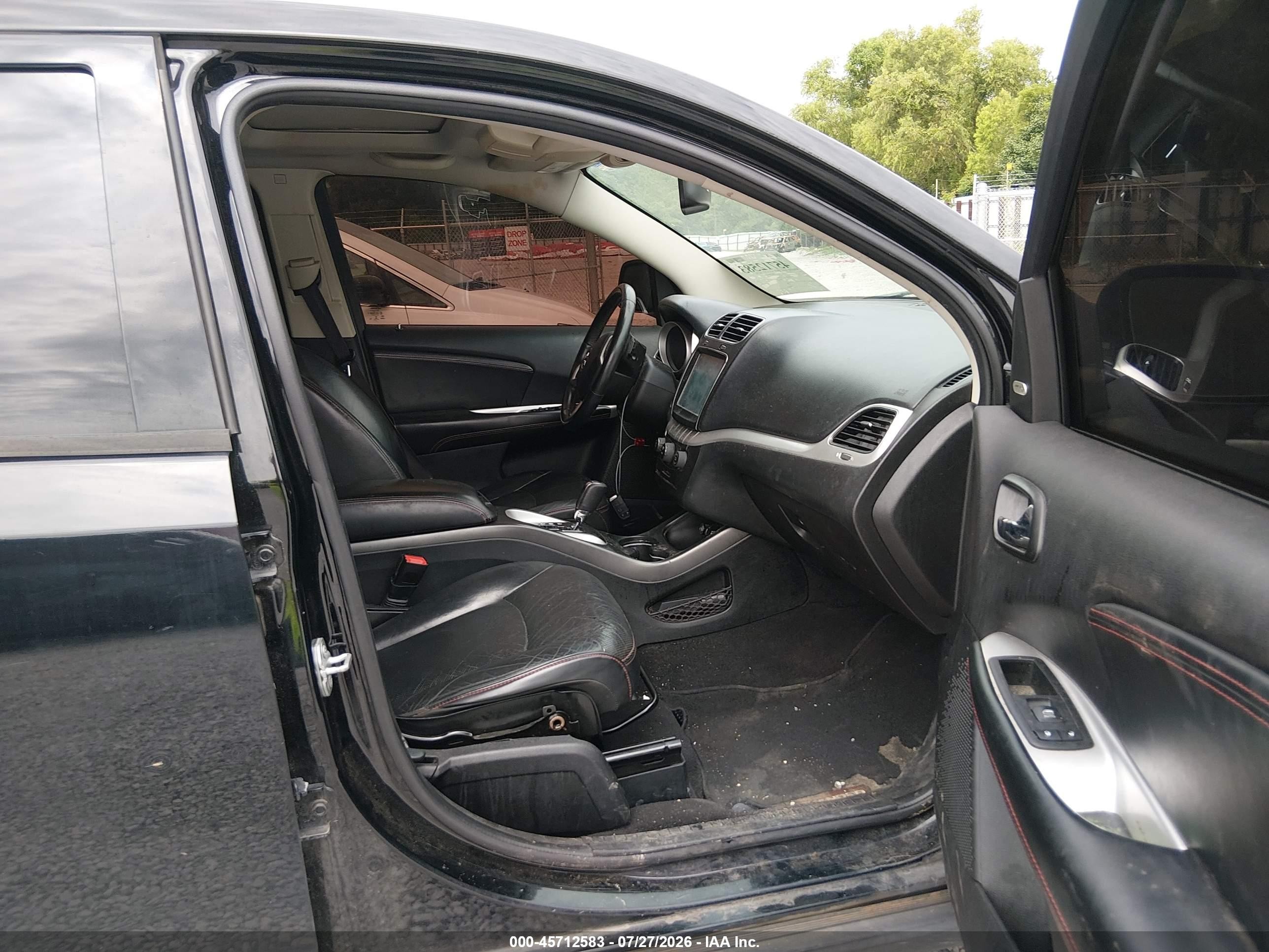 2015 Dodge Journey R/t Black vin: 3C4PDCEG3FT578065