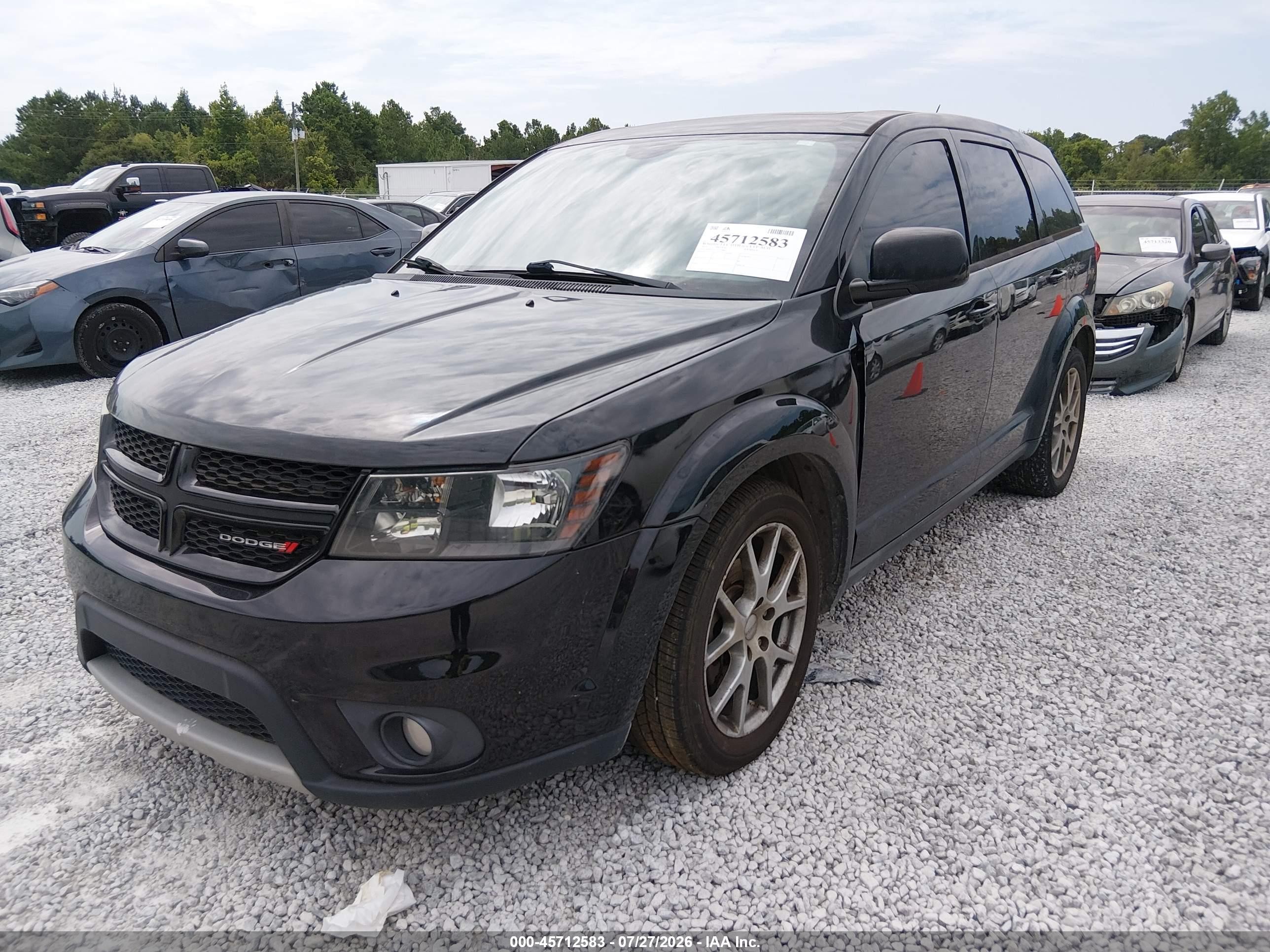 2015 Dodge Journey R/t Black vin: 3C4PDCEG3FT578065