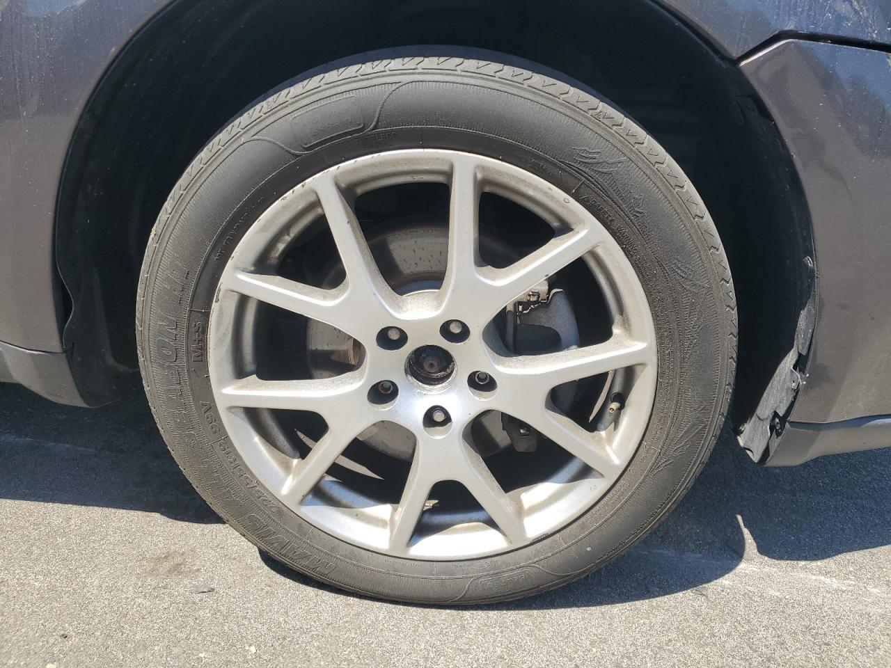2015 Dodge Journey R Gray vin: 3C4PDCEG3FT686783 Damage: Right Front Center Cap, Missing, Replacement Required