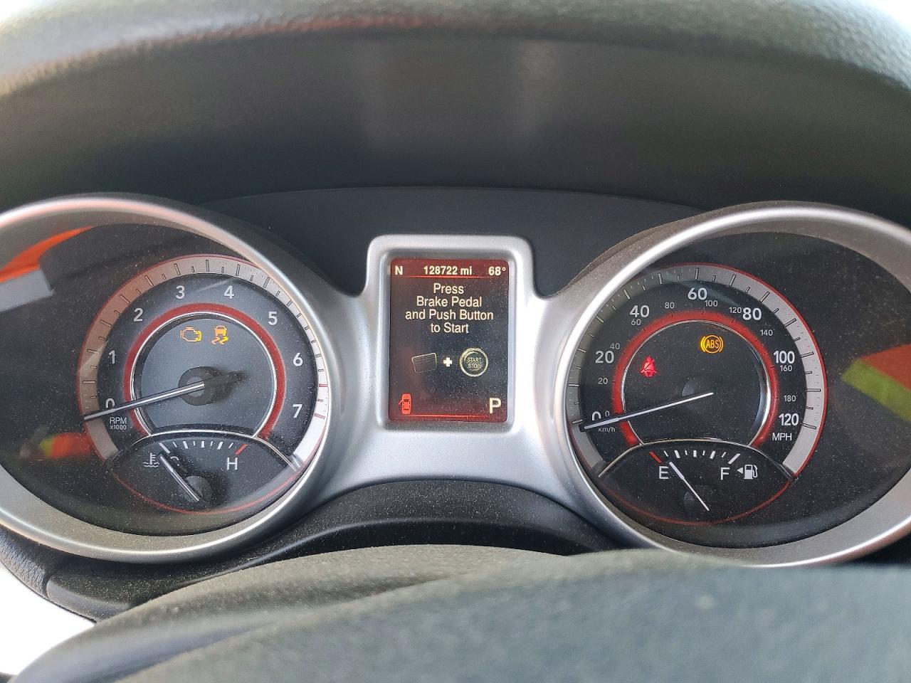 2015 Dodge Journey R Gray vin: 3C4PDCEG3FT686783