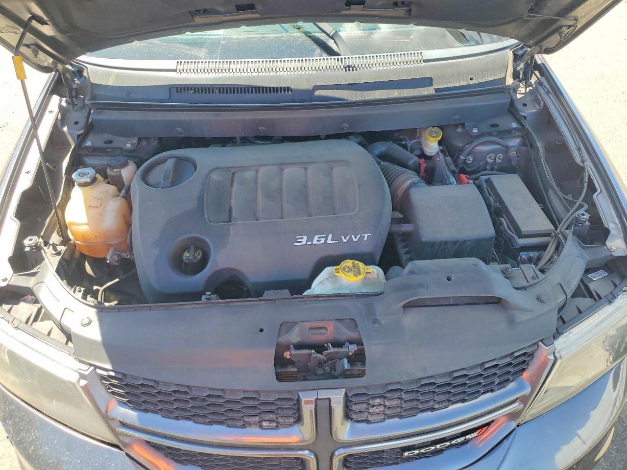 2015 Dodge Journey R Gray vin: 3C4PDCEG3FT686783