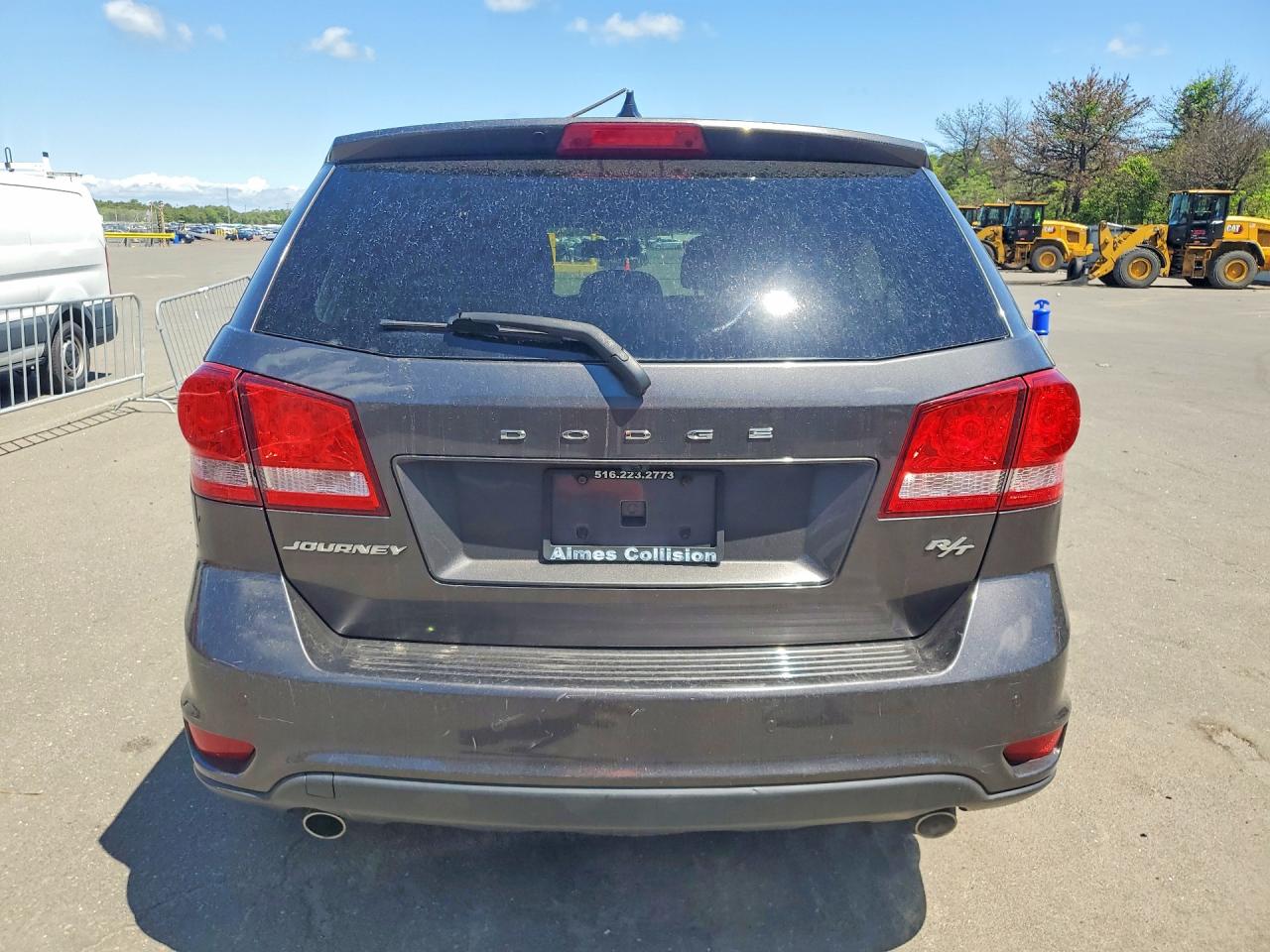 2015 Dodge Journey R Gray vin: 3C4PDCEG3FT686783