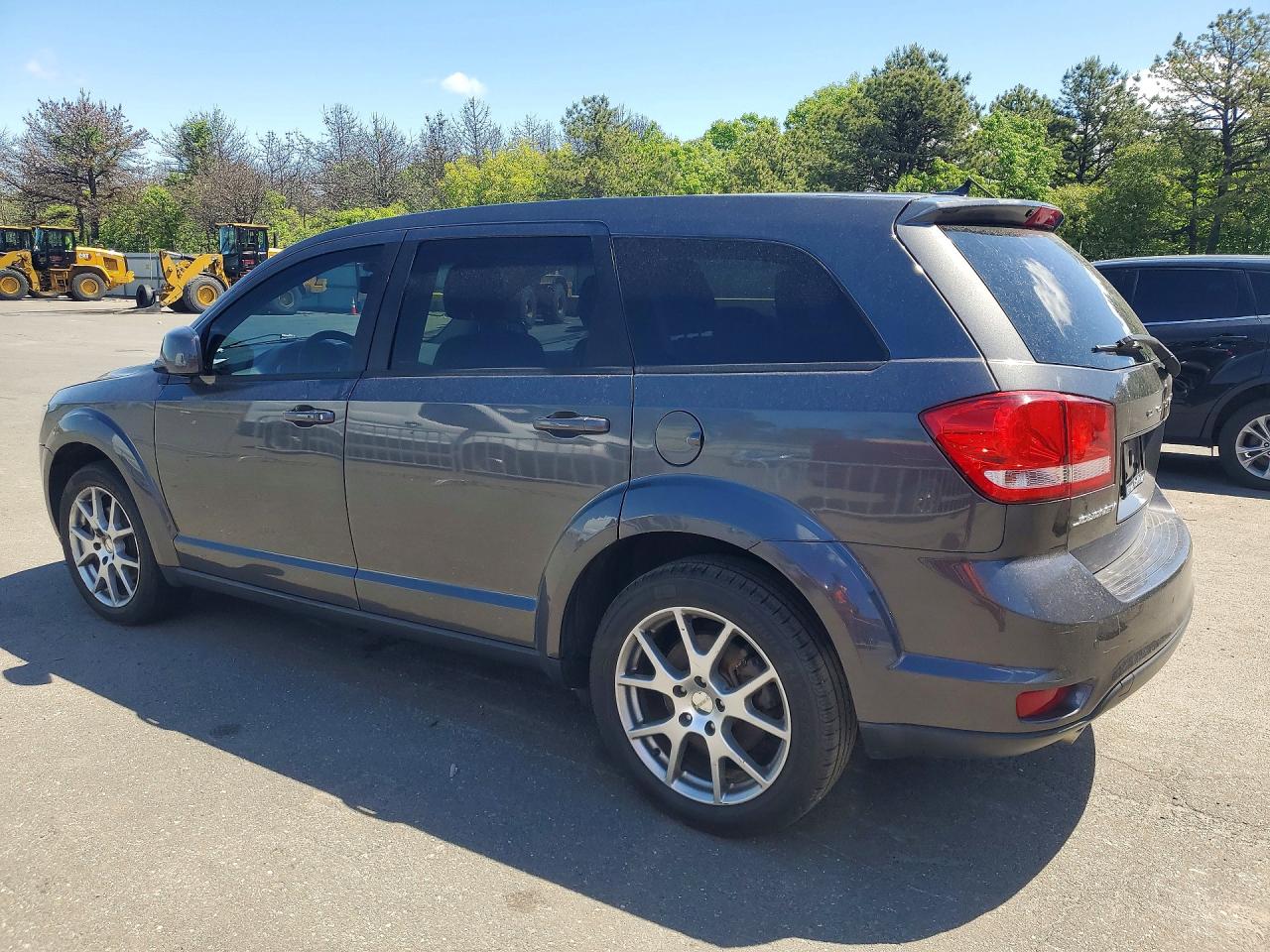 2015 Dodge Journey R Gray vin: 3C4PDCEG3FT686783