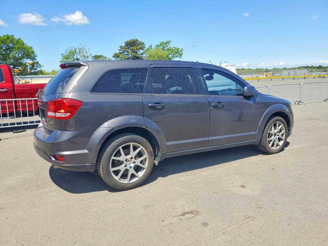 2015 Dodge Journey R Gray vin: 3C4PDCEG3FT686783
