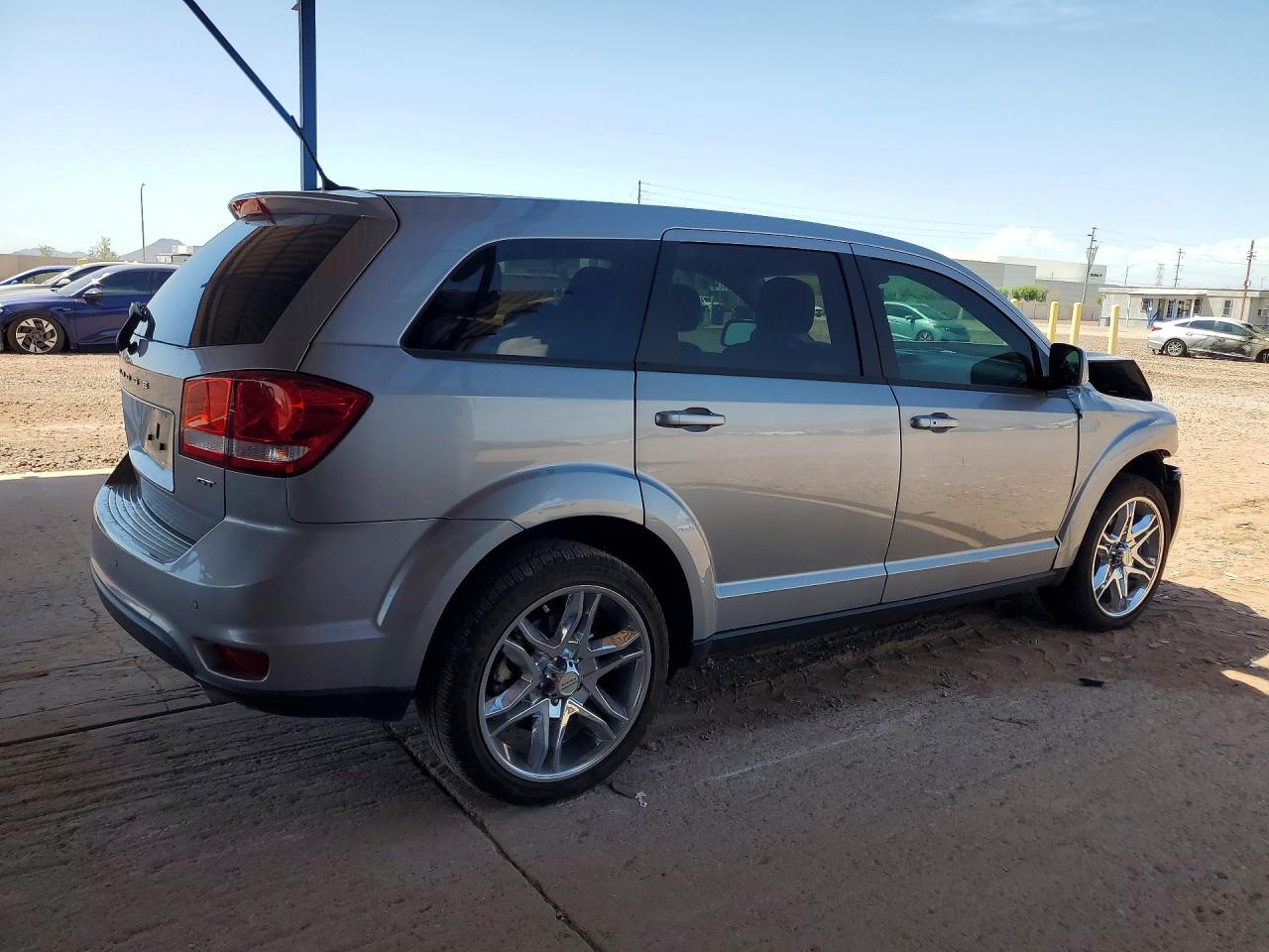 2018 Dodge Journey Gt Silver vin: 3C4PDCEG3JT187099