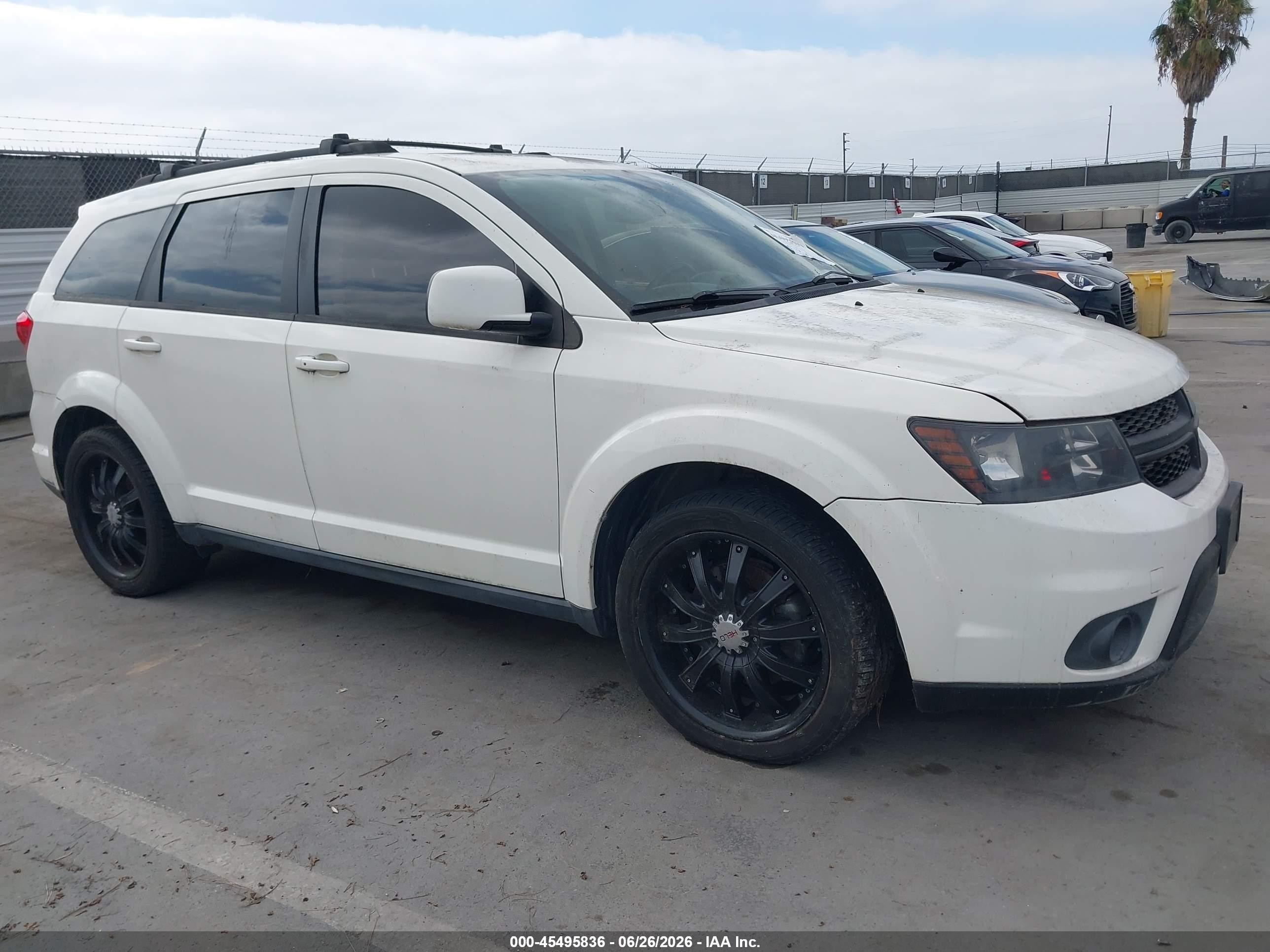 2014 Dodge Journey R/t White vin: 3C4PDCEG4ET139097