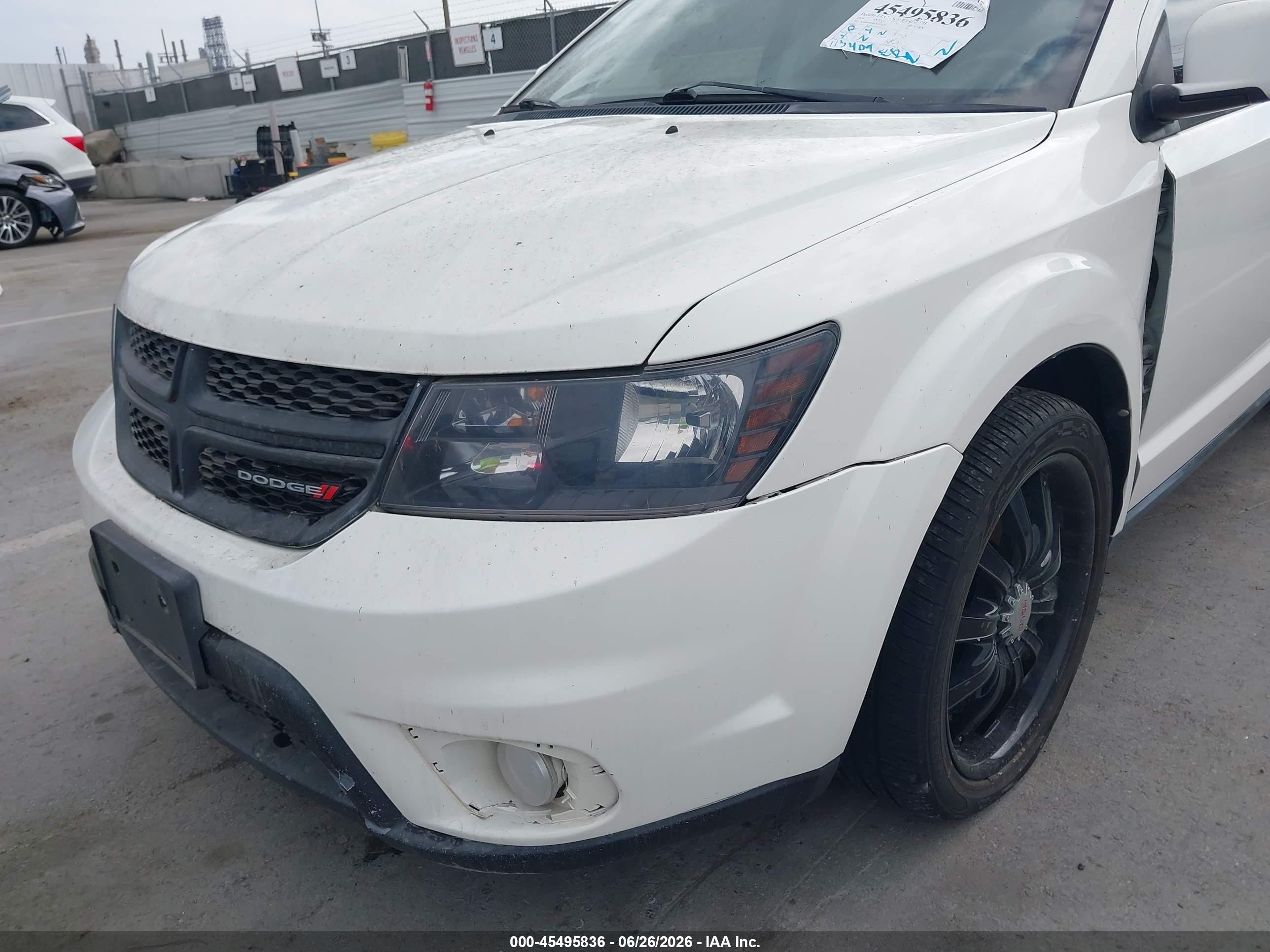 2014 Dodge Journey R/t White vin: 3C4PDCEG4ET139097
