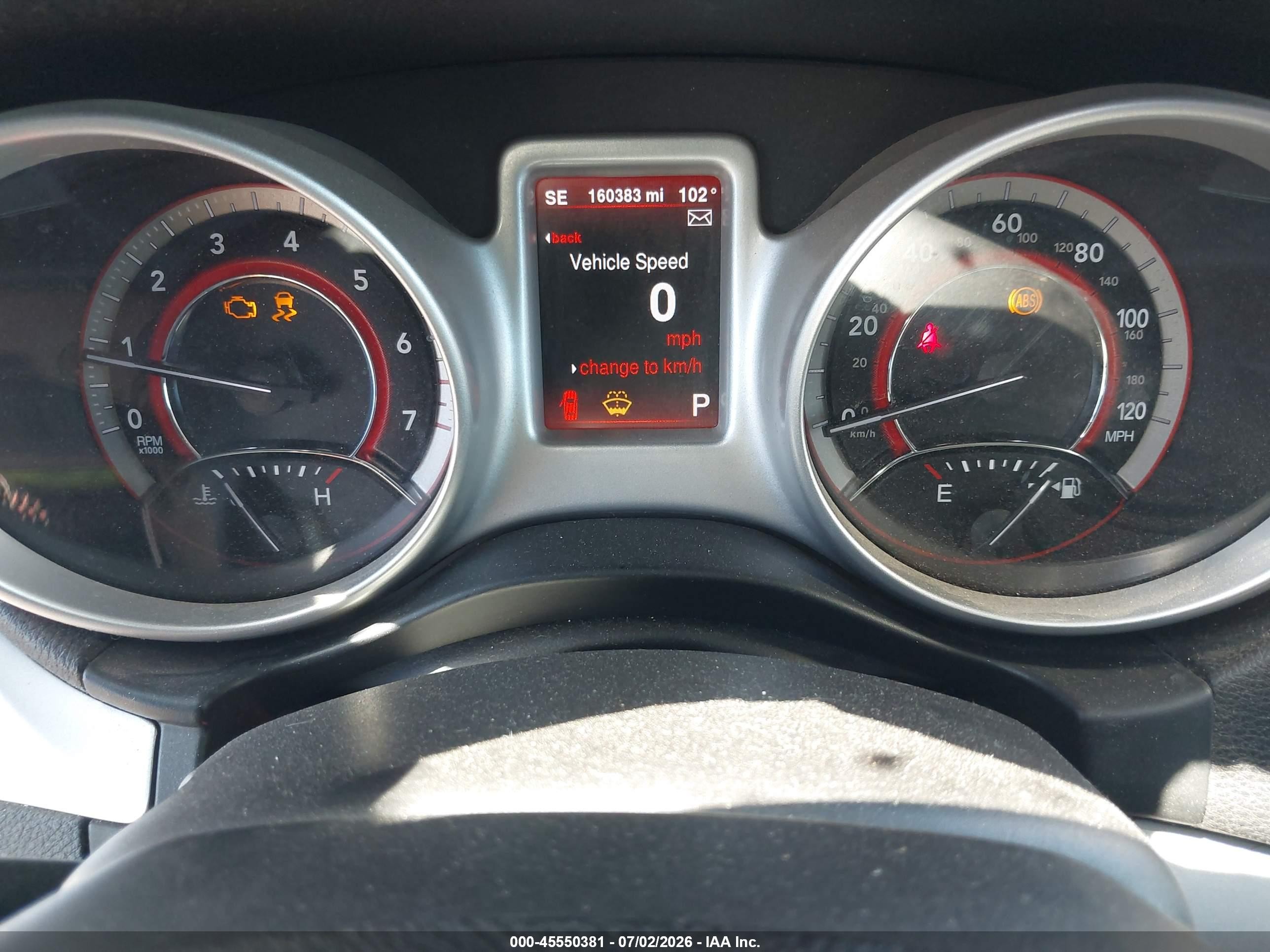 2014 Dodge Journey R/t White vin: 3C4PDCEG4ET152819