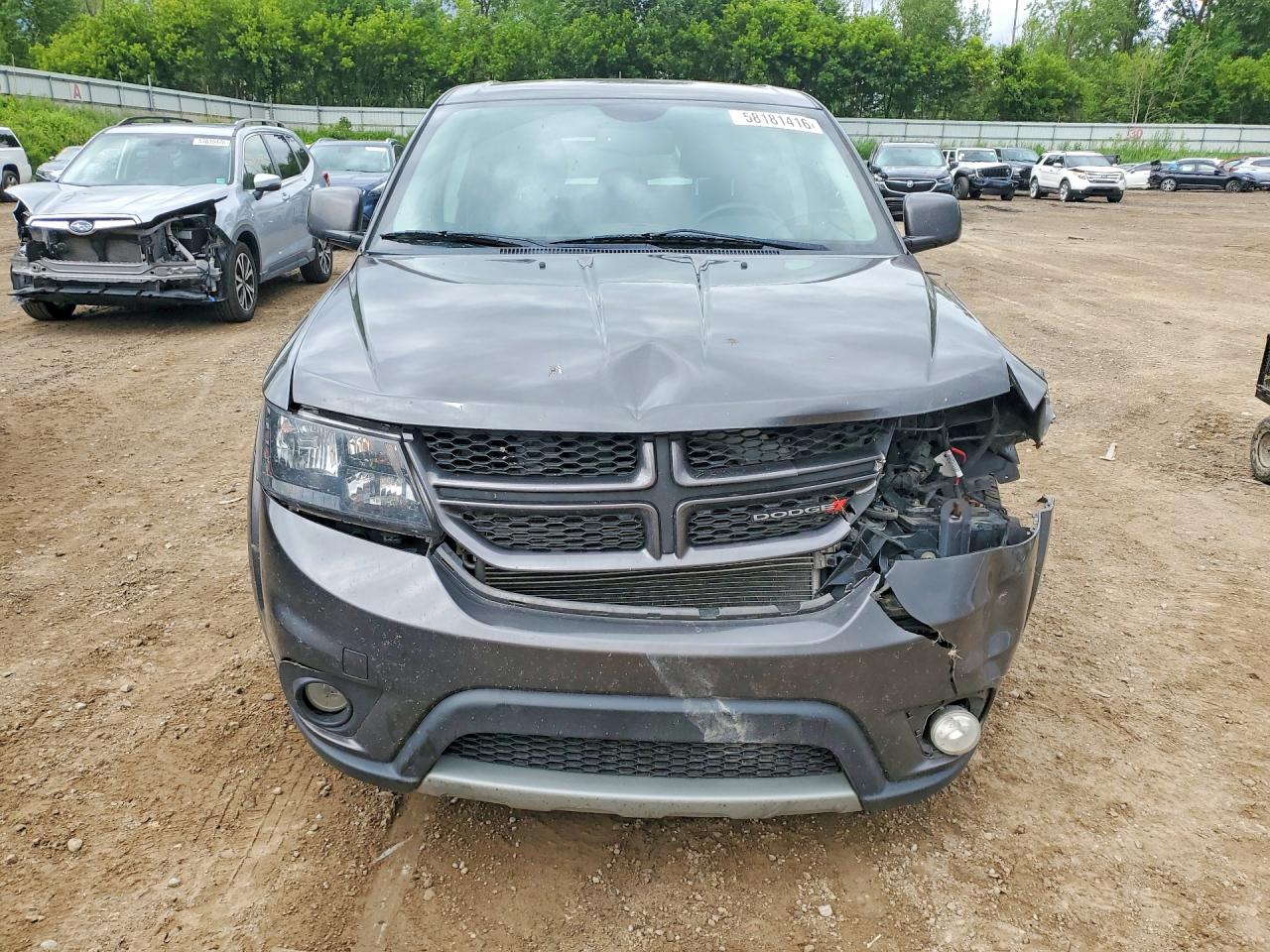 2014 Dodge Journey R Угольный vin: 3C4PDCEG4ET310060