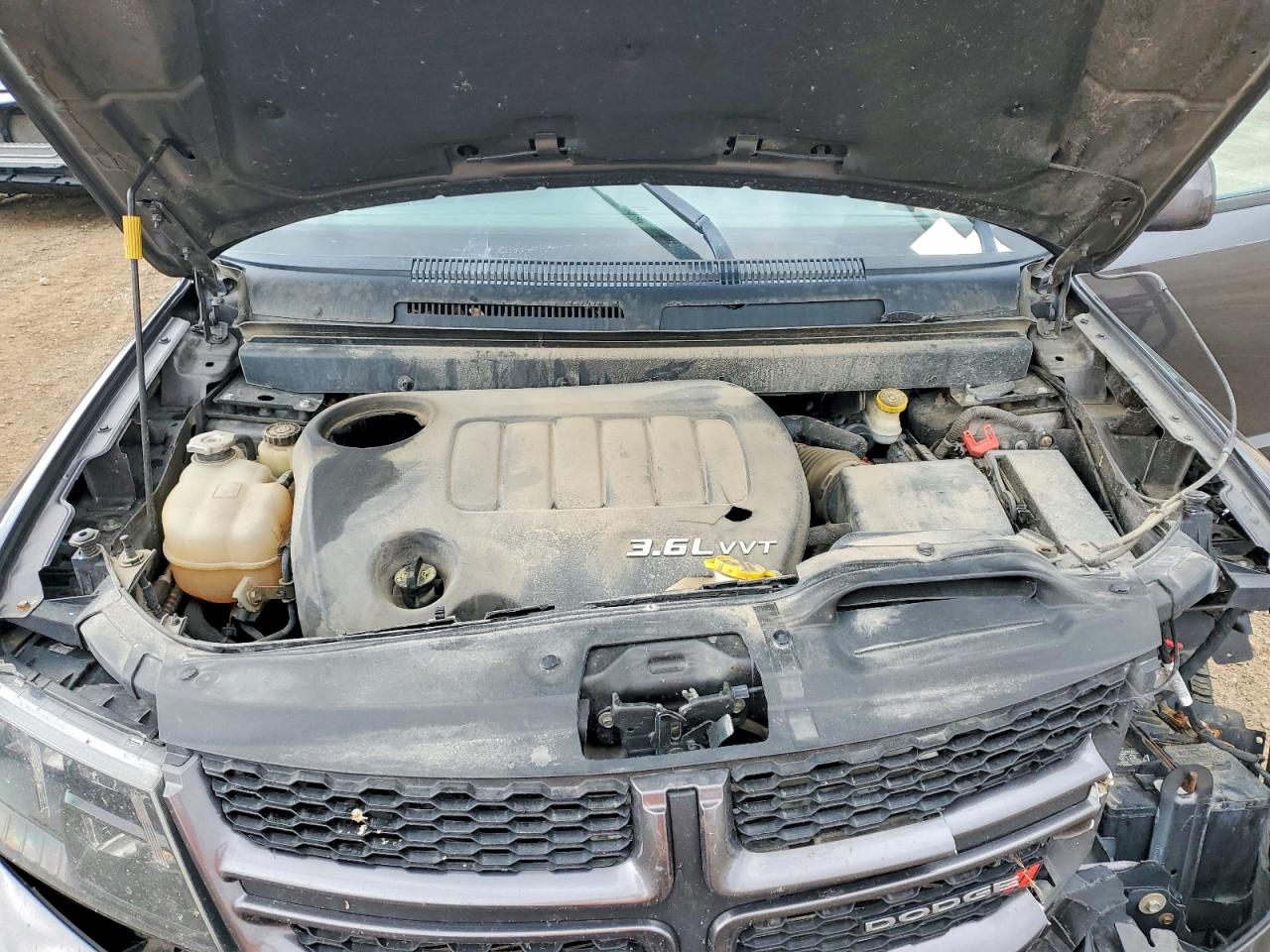 2014 Dodge Journey R Угольный vin: 3C4PDCEG4ET310060