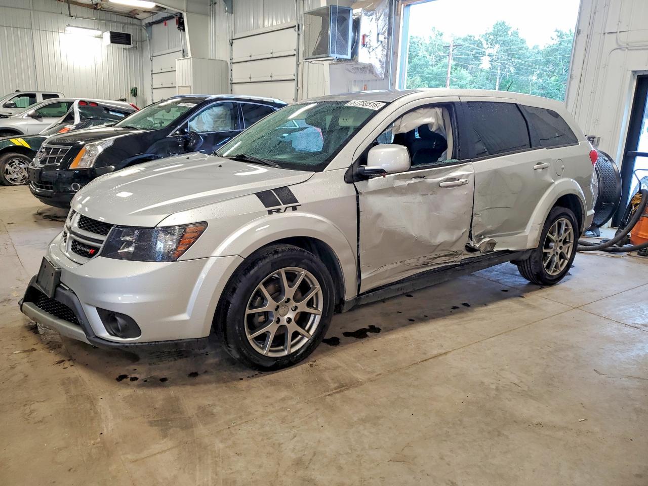 2014 Dodge Journey R Silver vin: 3C4PDCEG4ET312410