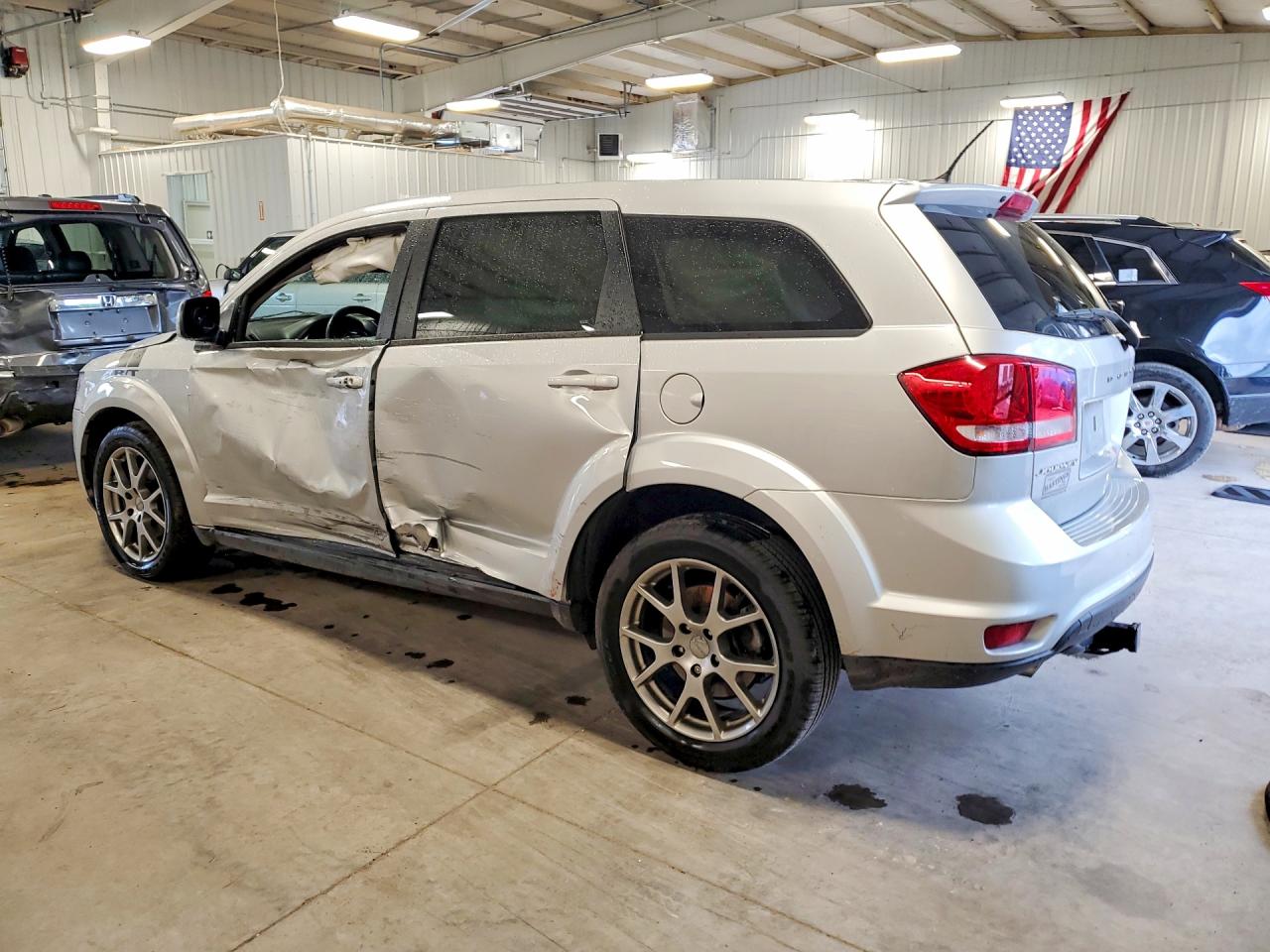2014 Dodge Journey R Silver vin: 3C4PDCEG4ET312410