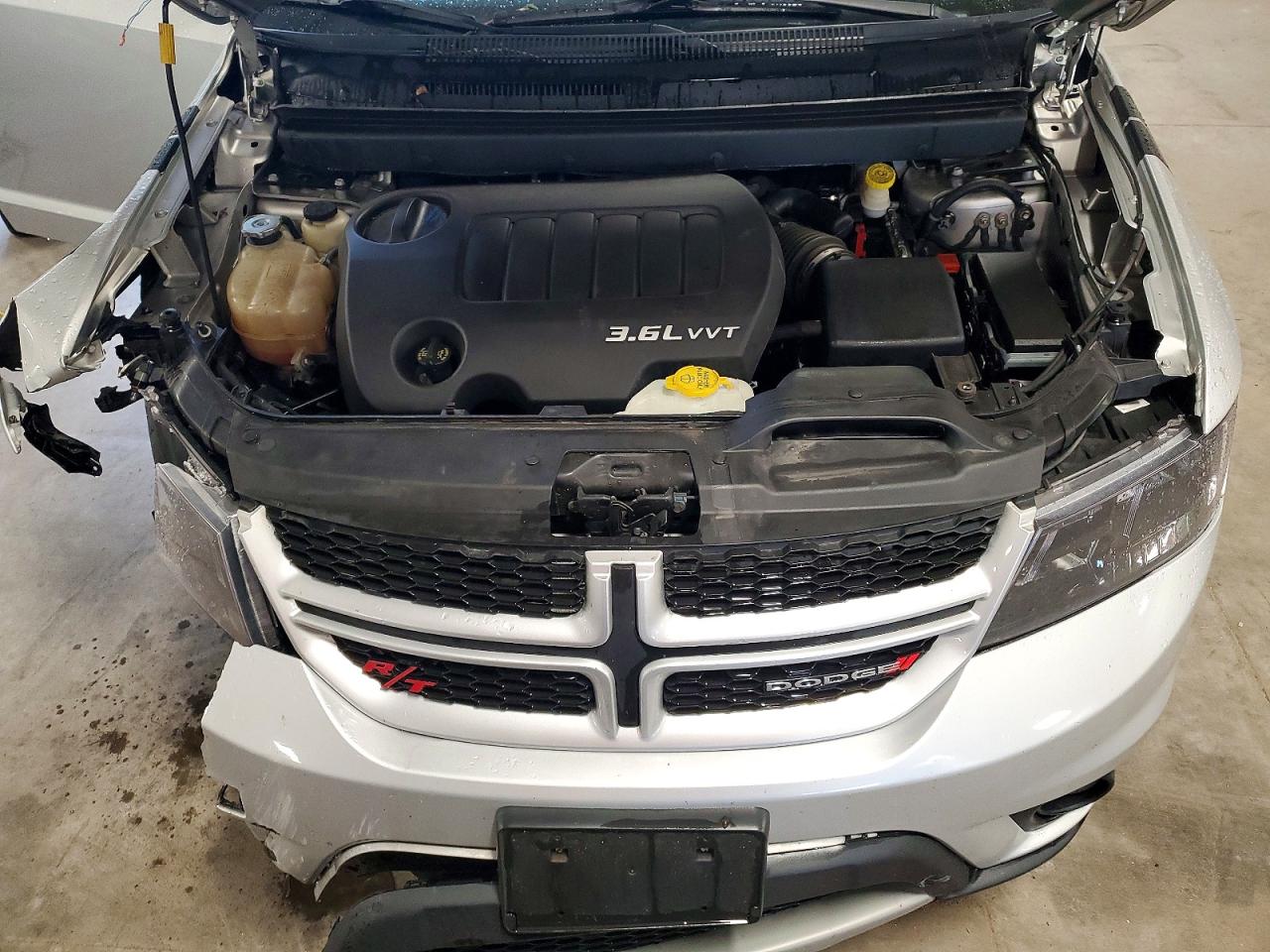 2014 Dodge Journey R Silver vin: 3C4PDCEG4ET312410