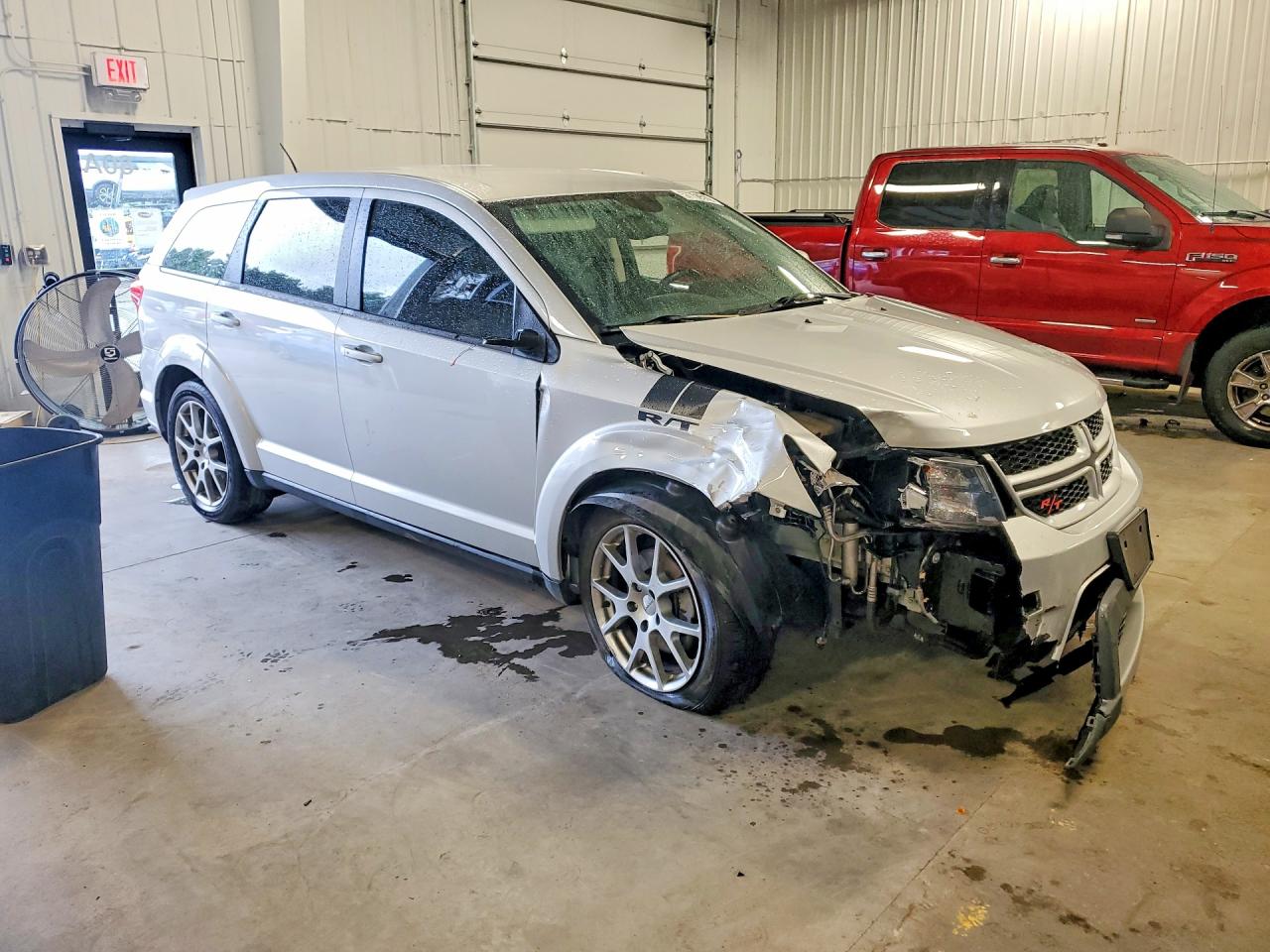 2014 Dodge Journey R Silver vin: 3C4PDCEG4ET312410