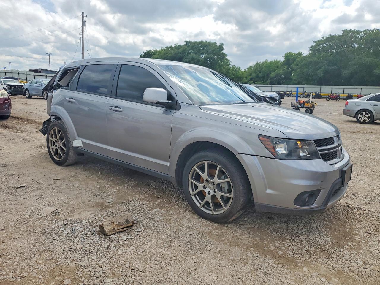 2015 Dodge Journey R Silver vin: 3C4PDCEG4FT739247