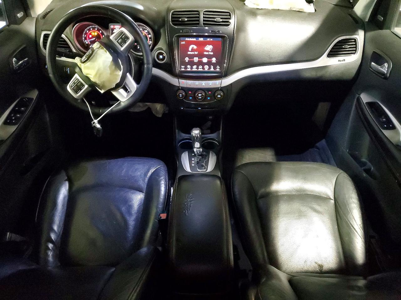 2015 Dodge Journey White vin: 3C4PDCEG5FT517056