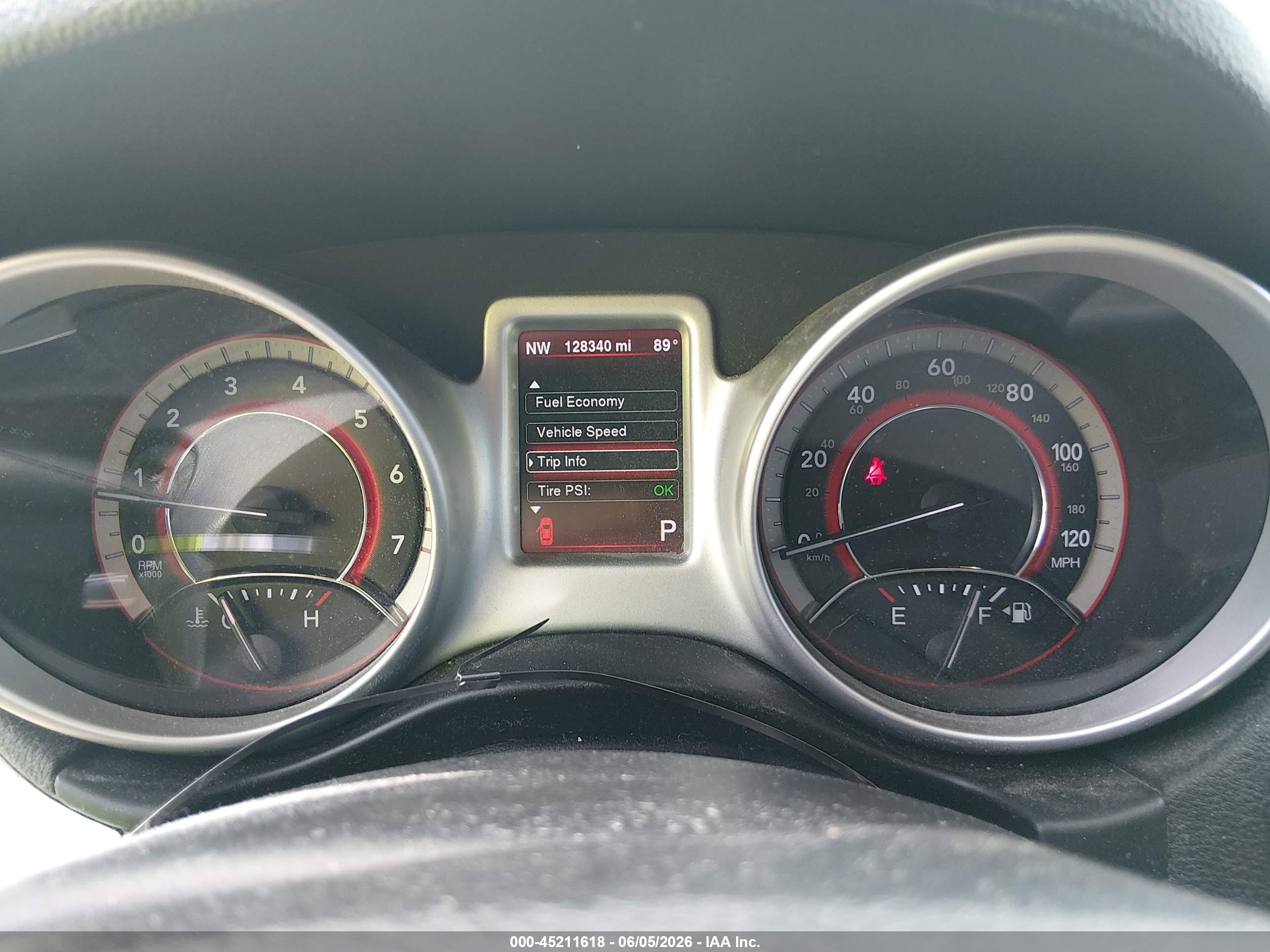 2015 Dodge Journey R/t Red vin: 3C4PDCEG5FT553927