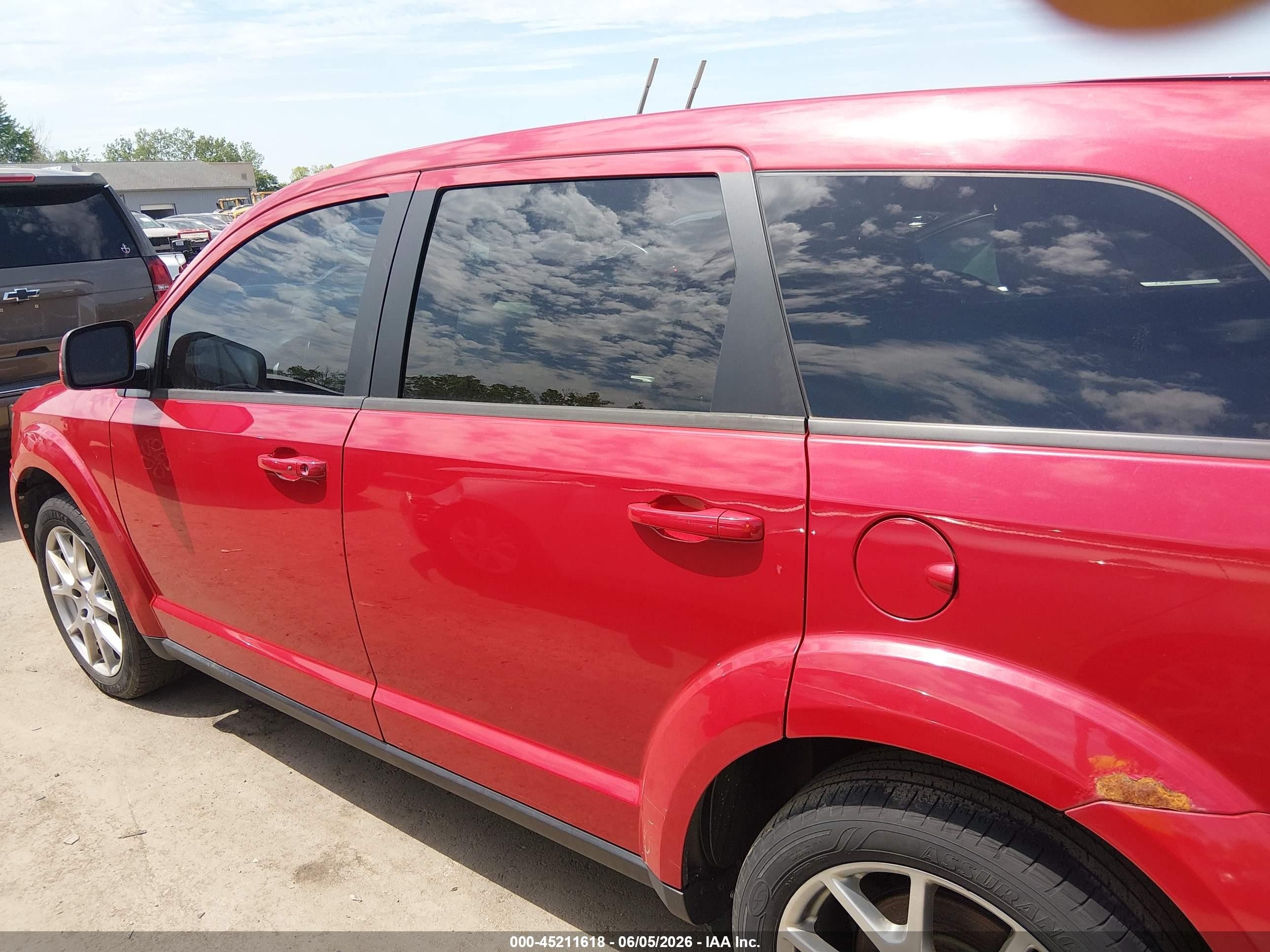 2015 Dodge Journey R/t Red vin: 3C4PDCEG5FT553927