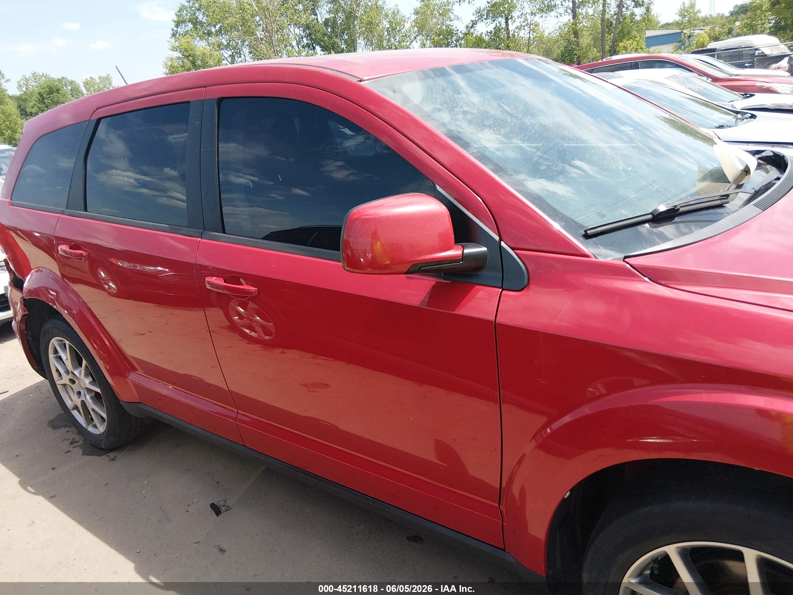 2015 Dodge Journey R/t Red vin: 3C4PDCEG5FT553927