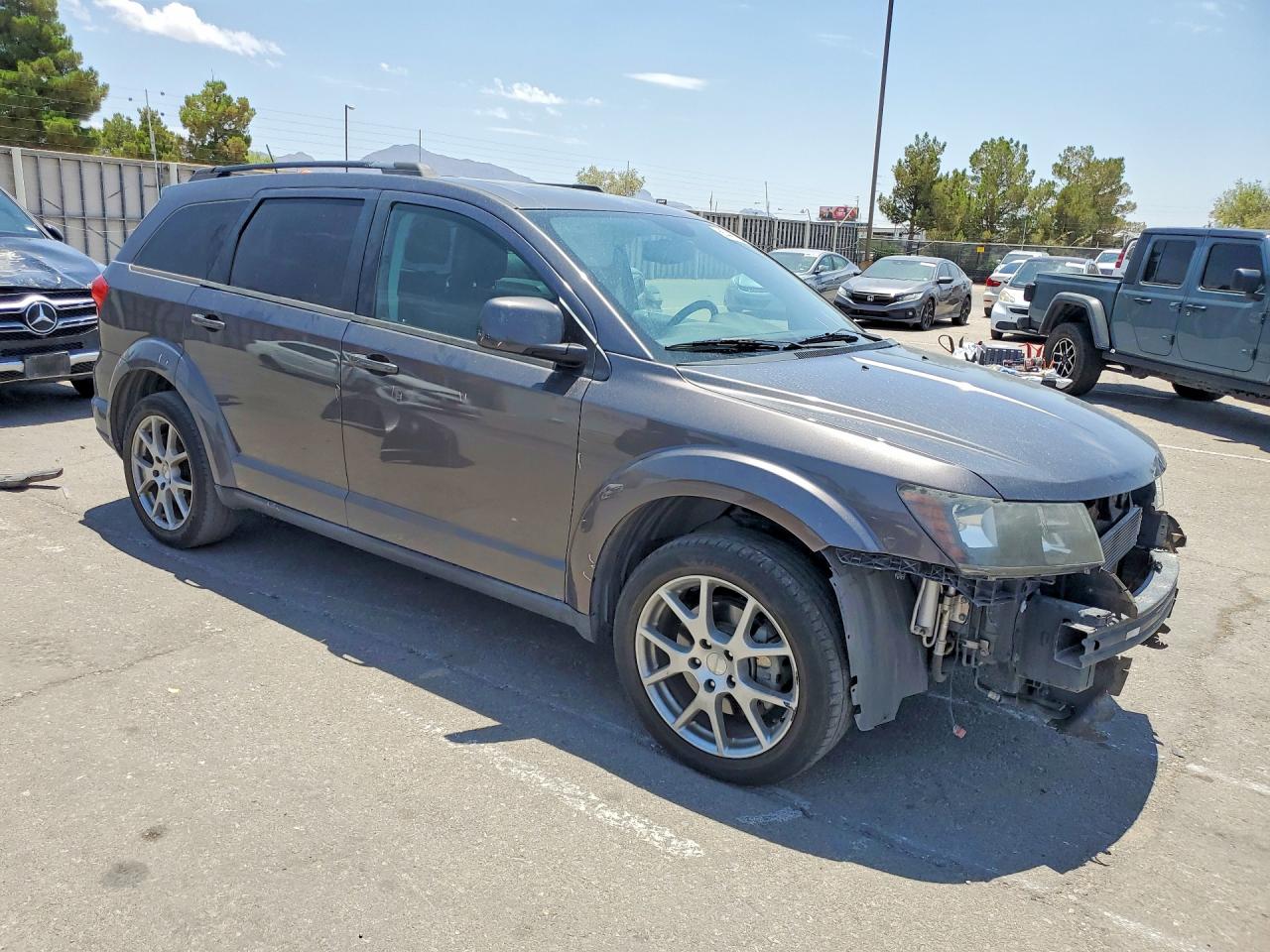 2015 Dodge Journey R/t Gray vin: 3C4PDCEG5FT592128