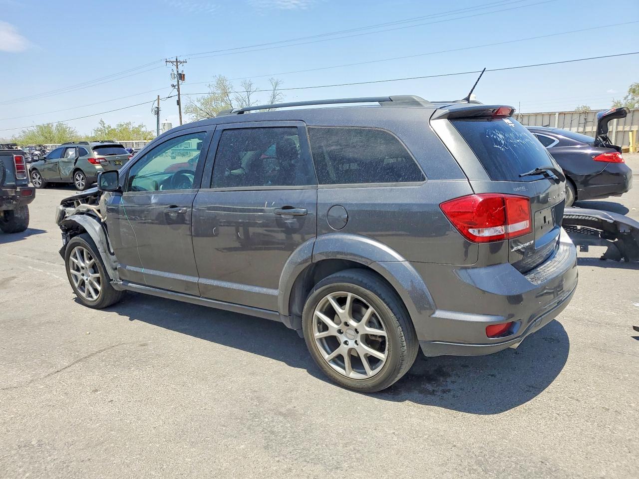 2015 Dodge Journey R/t Gray vin: 3C4PDCEG5FT592128