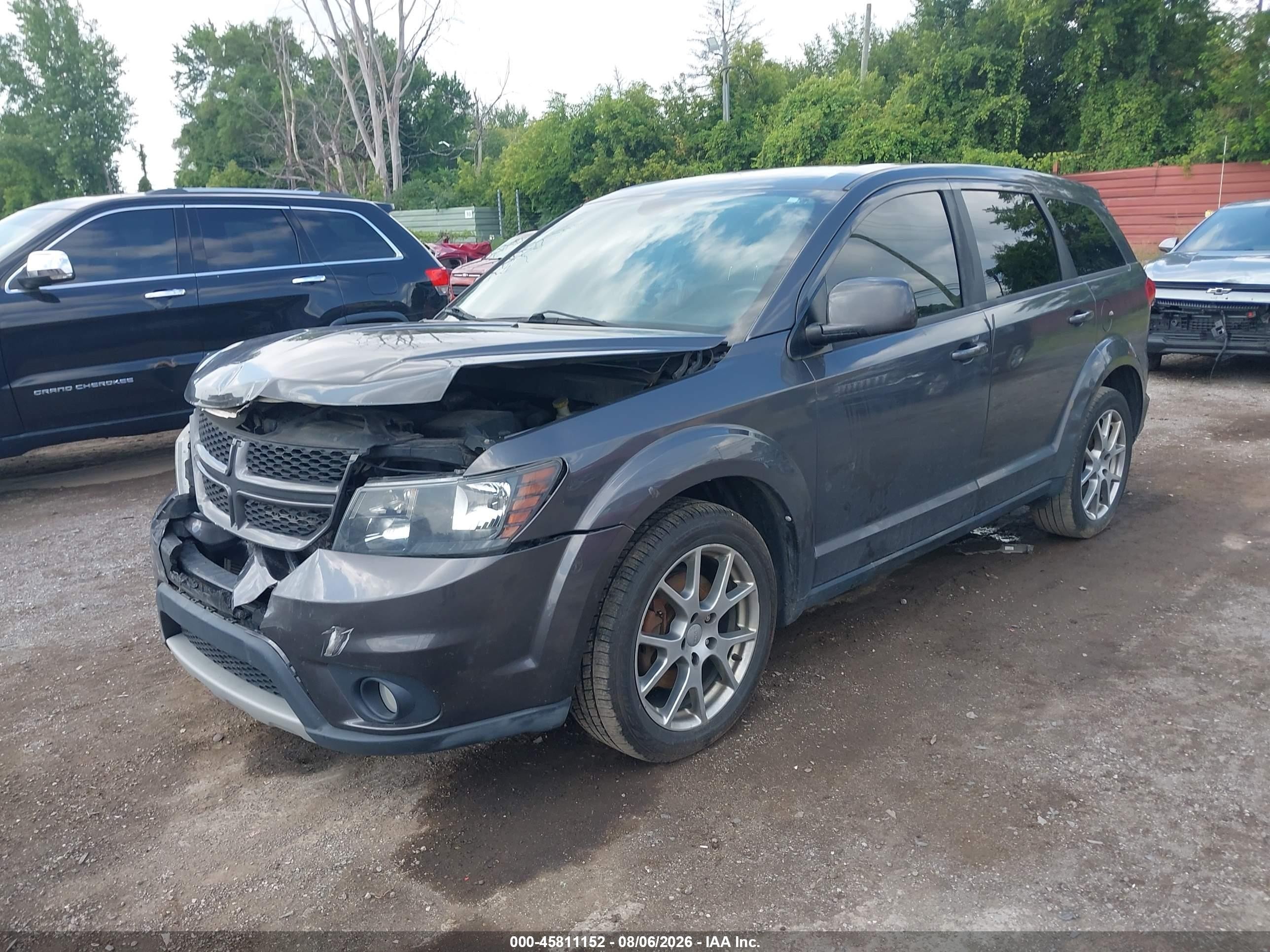 2015 Dodge Journey R/t Gray vin: 3C4PDCEG5FT632708