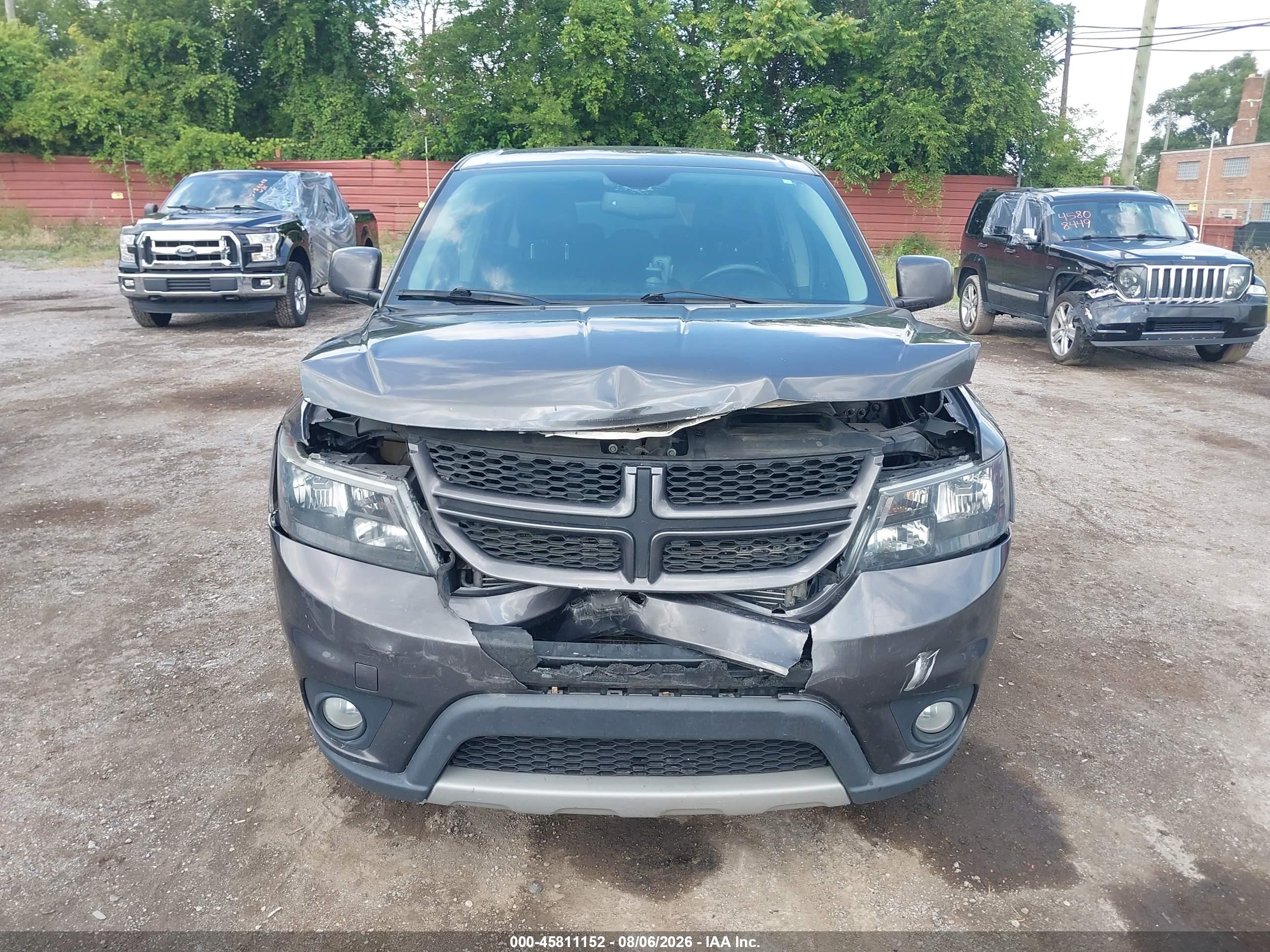 2015 Dodge Journey R/t Gray vin: 3C4PDCEG5FT632708